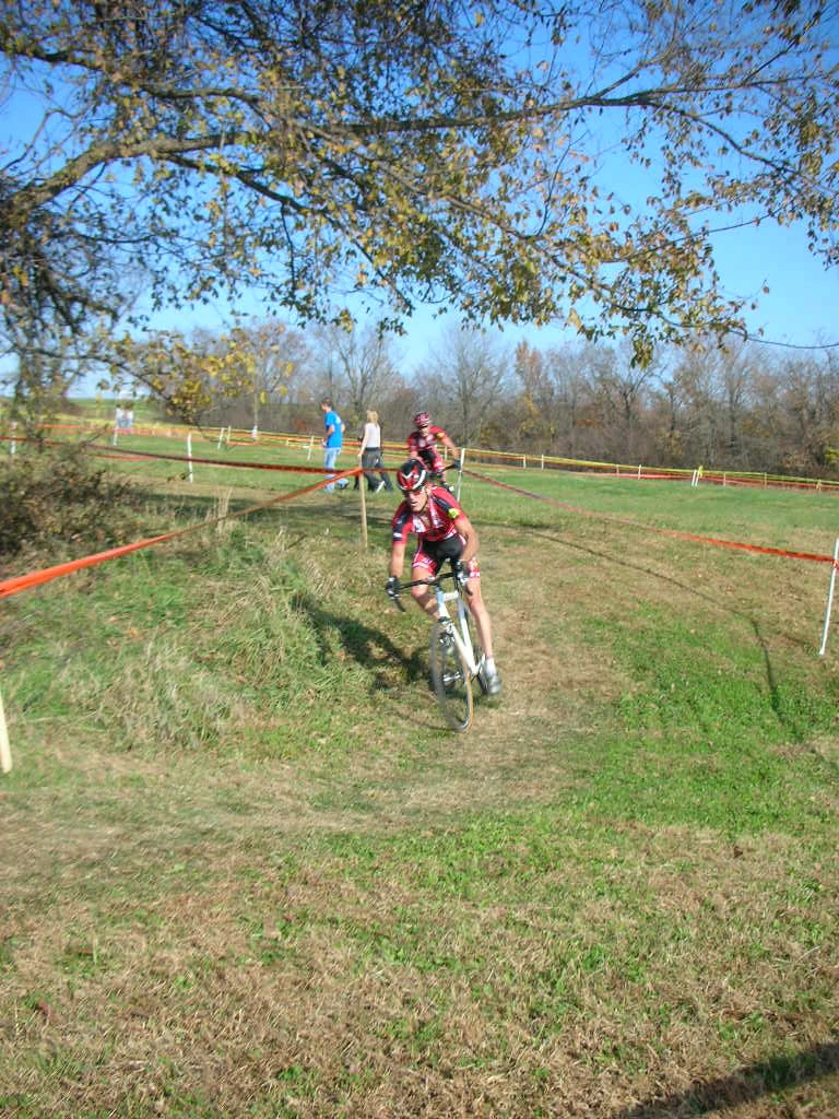 You can kind of see the elevation change.