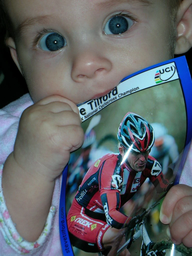 Best usage of a signed Steve Tilford card I&rsquo;ve seen recently.