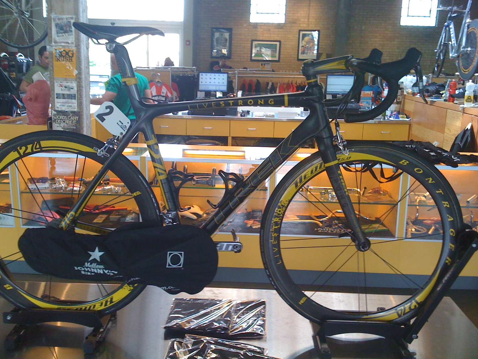 Lance&rsquo;s current bike.