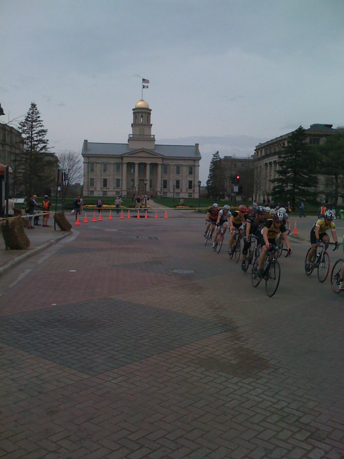 Great venue. Old Capitol in the background.