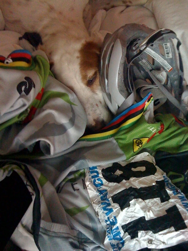 Bromont&rsquo;s modus operandi for making sure he isn&rsquo;t getting ditched going to the race. 