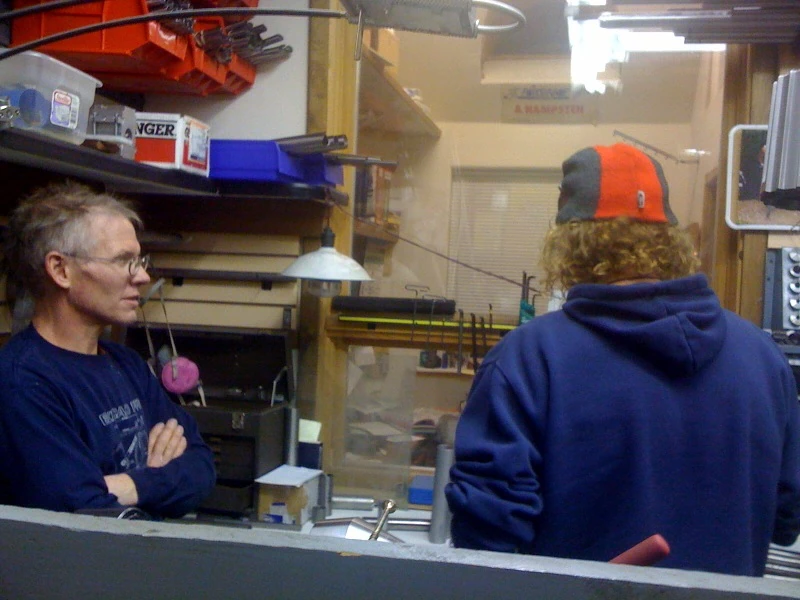 photo-4 Since we were driving through Steamboat, we stopped by Eriksen Cycles and saw Kent.