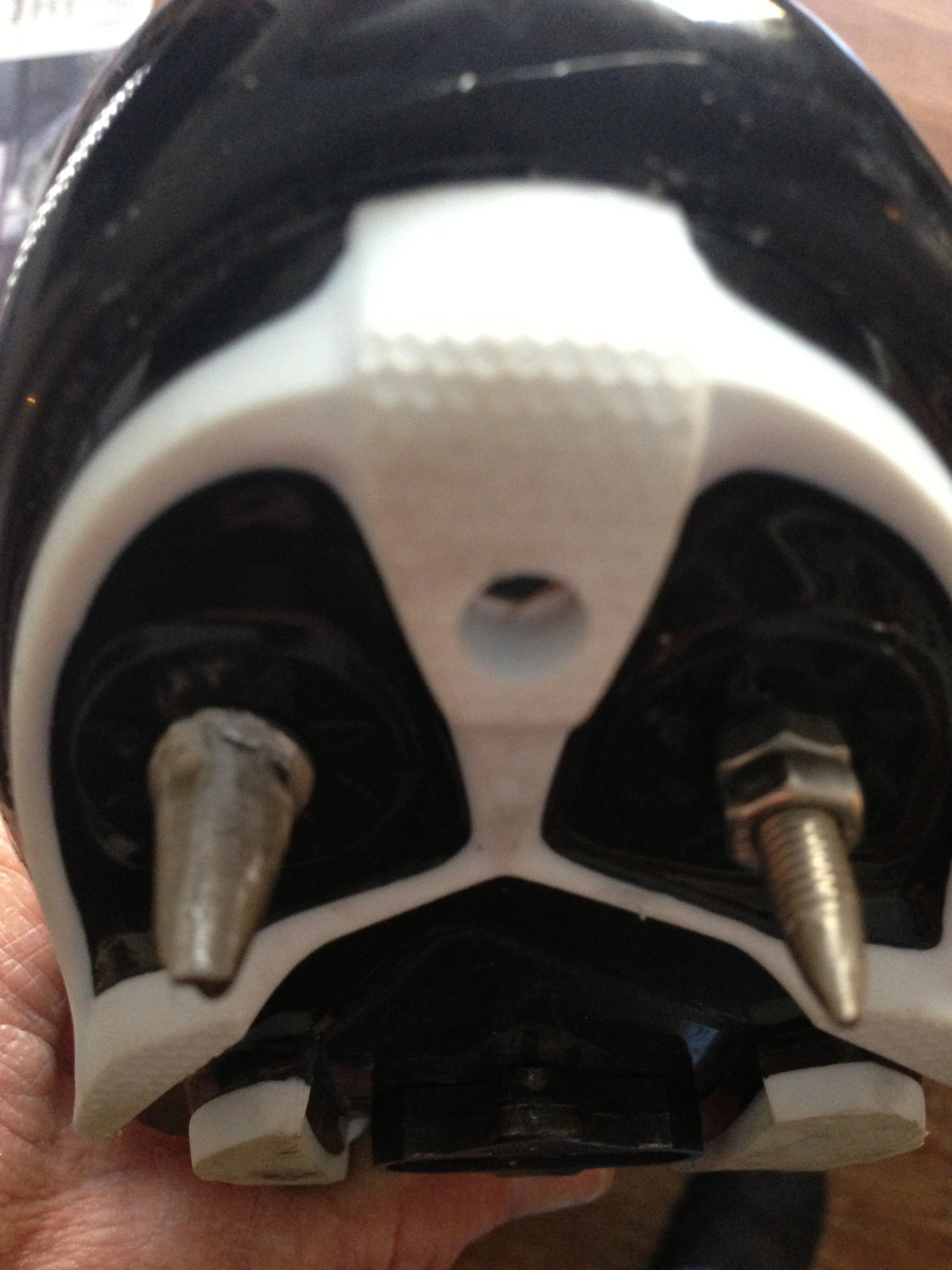 I was messing with different spike options for icy running.