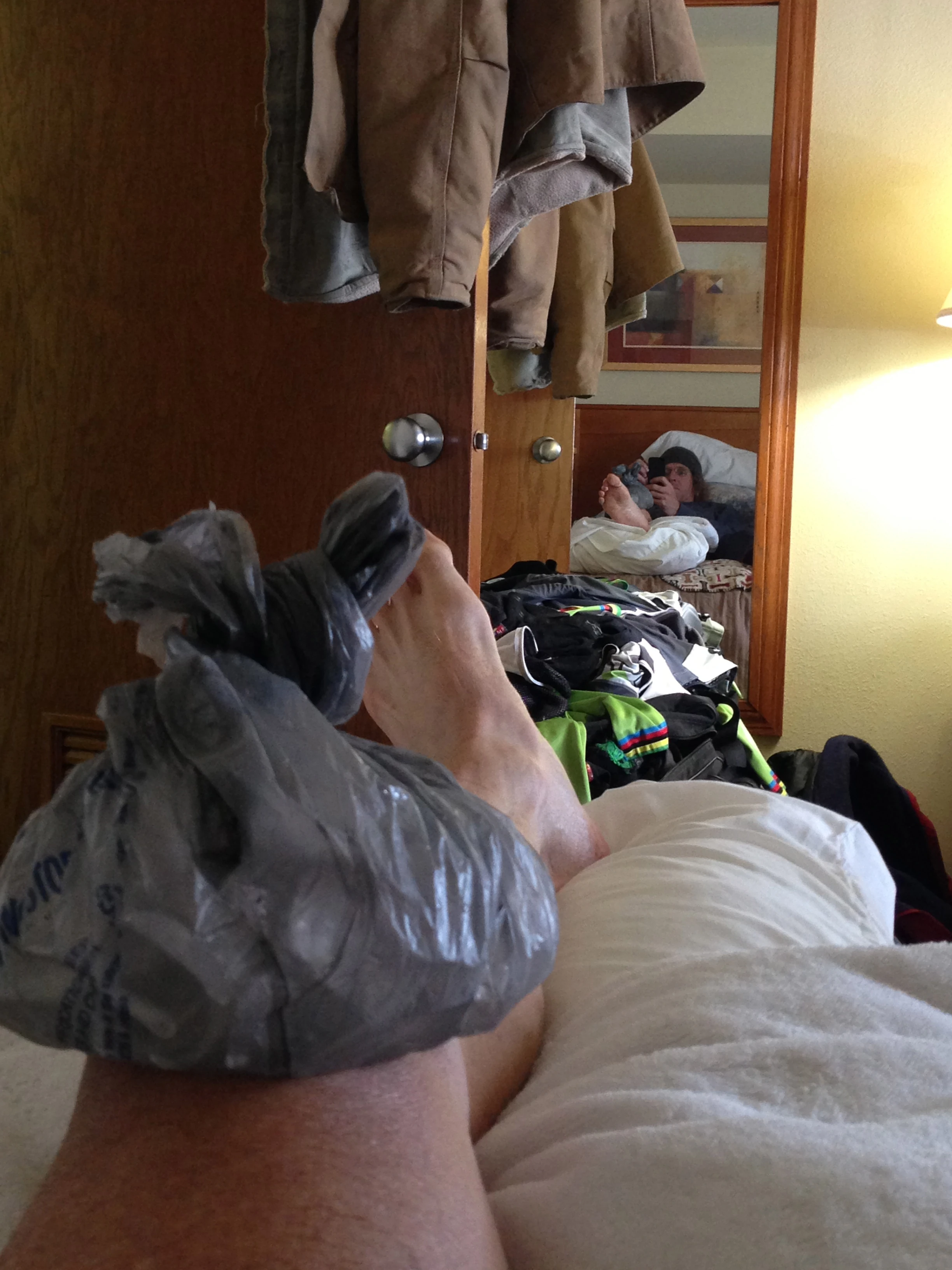 I spent most my day just like this. I am kind of proud of myself, I usually don&rsquo;t have that sort of restraint in me. 