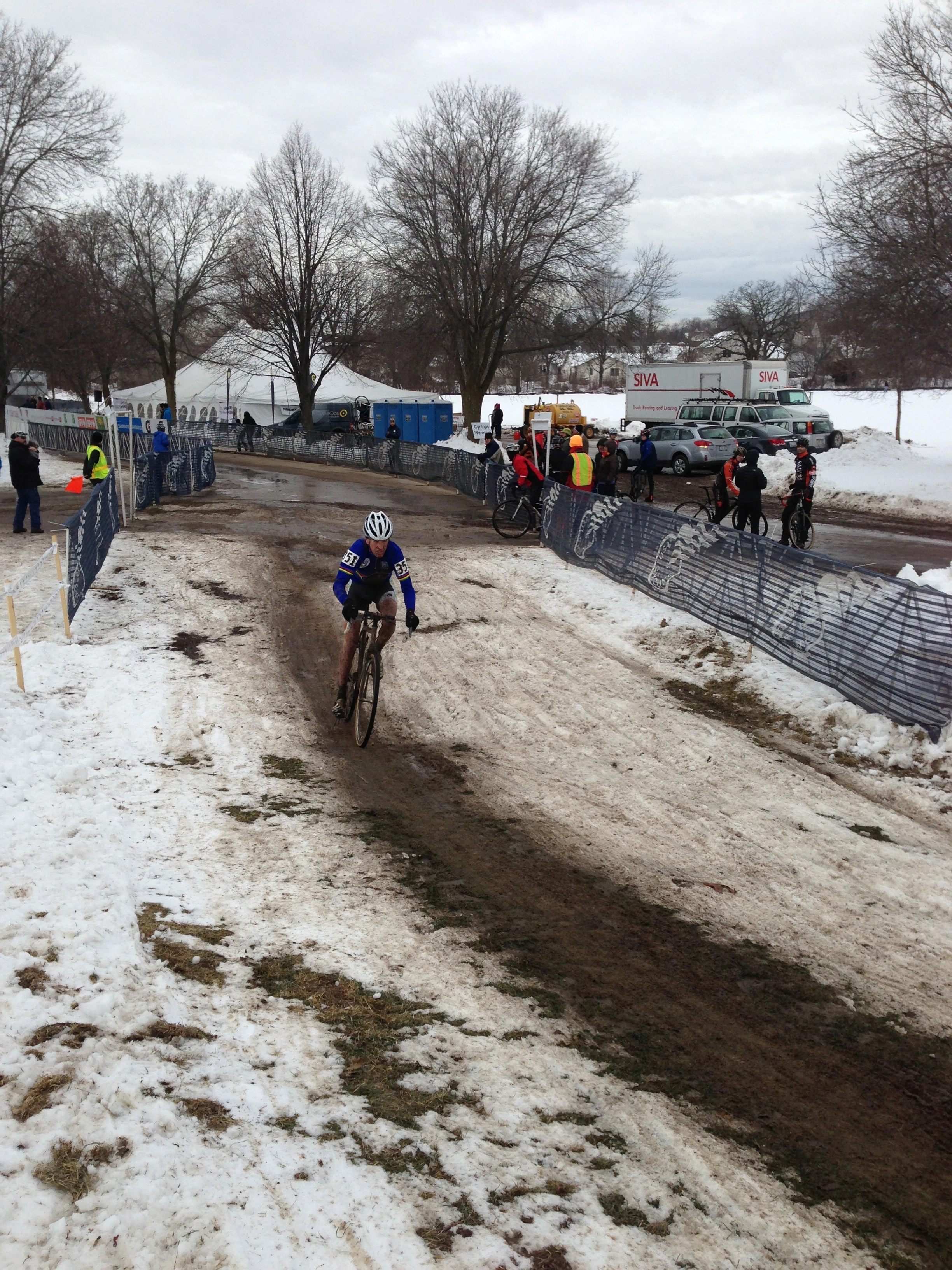 Starting the 2nd lap when I still had some motivation.