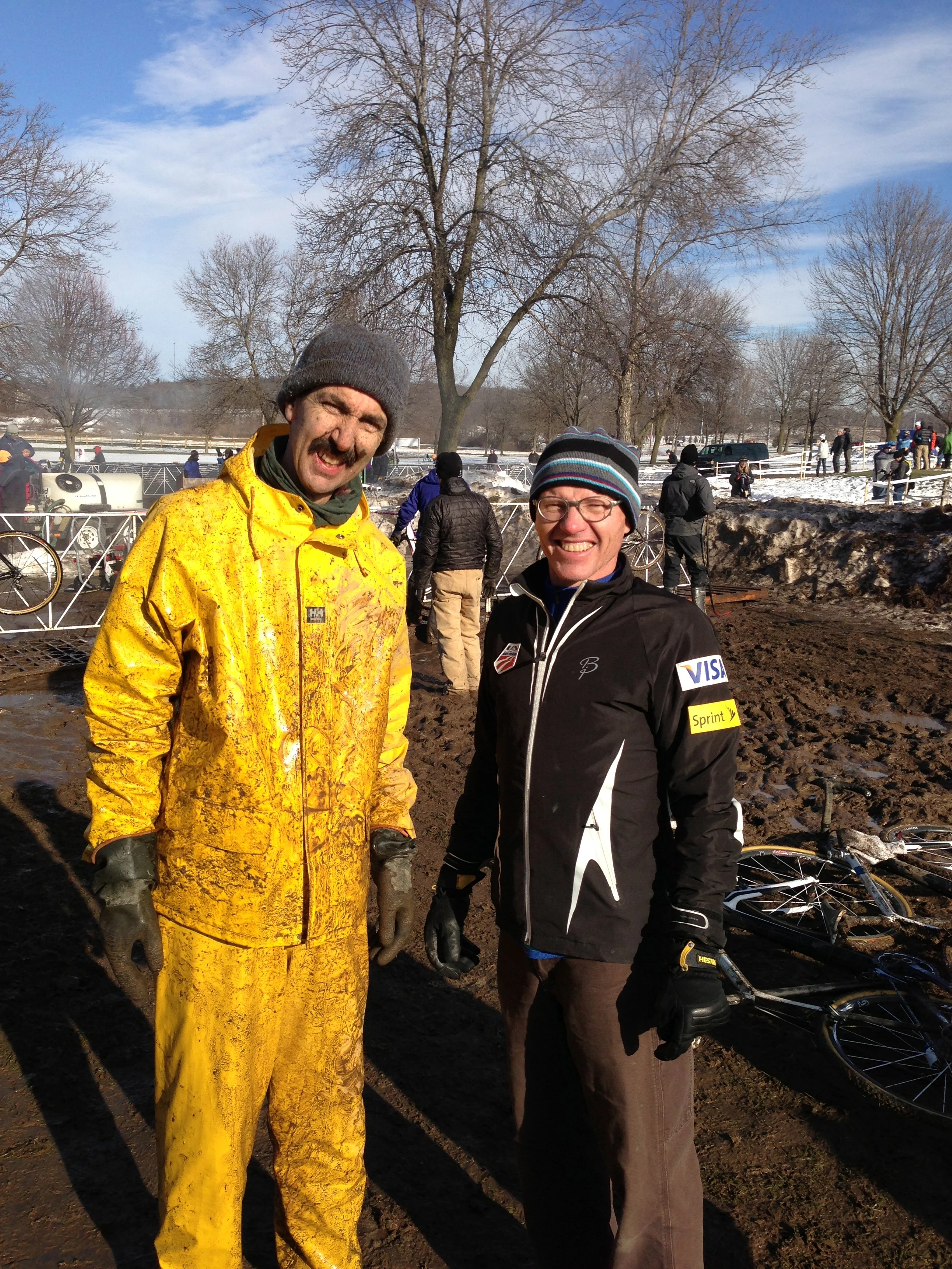 This is Calvin Jones, from Park Tools, and Kent Eriksen, Eriksen Cycles.