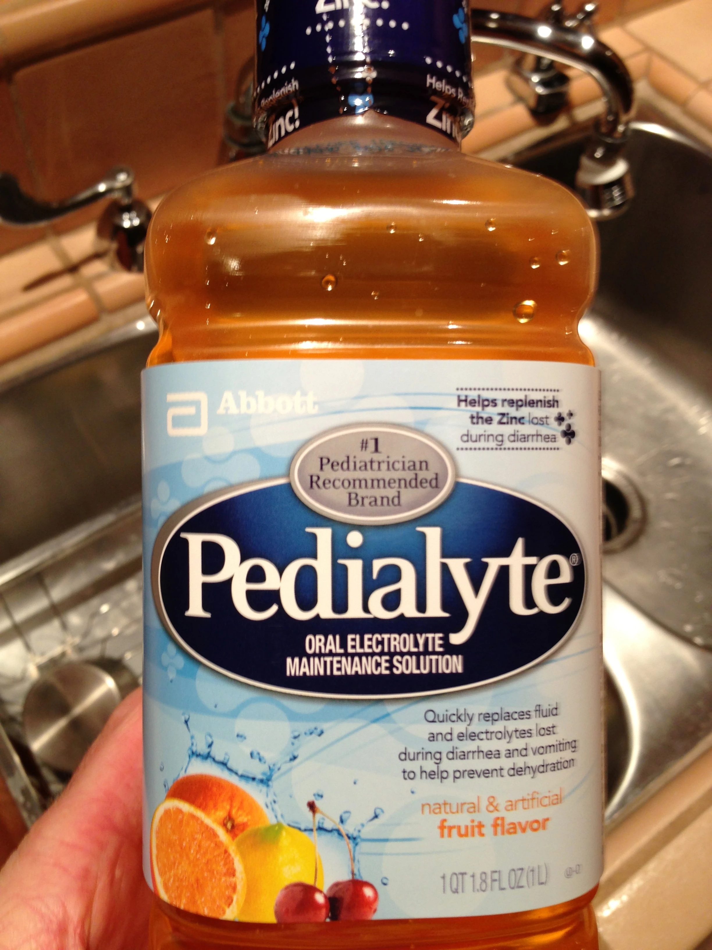 My shoulder doctor, Stacie, suggested I drink this stuff. 