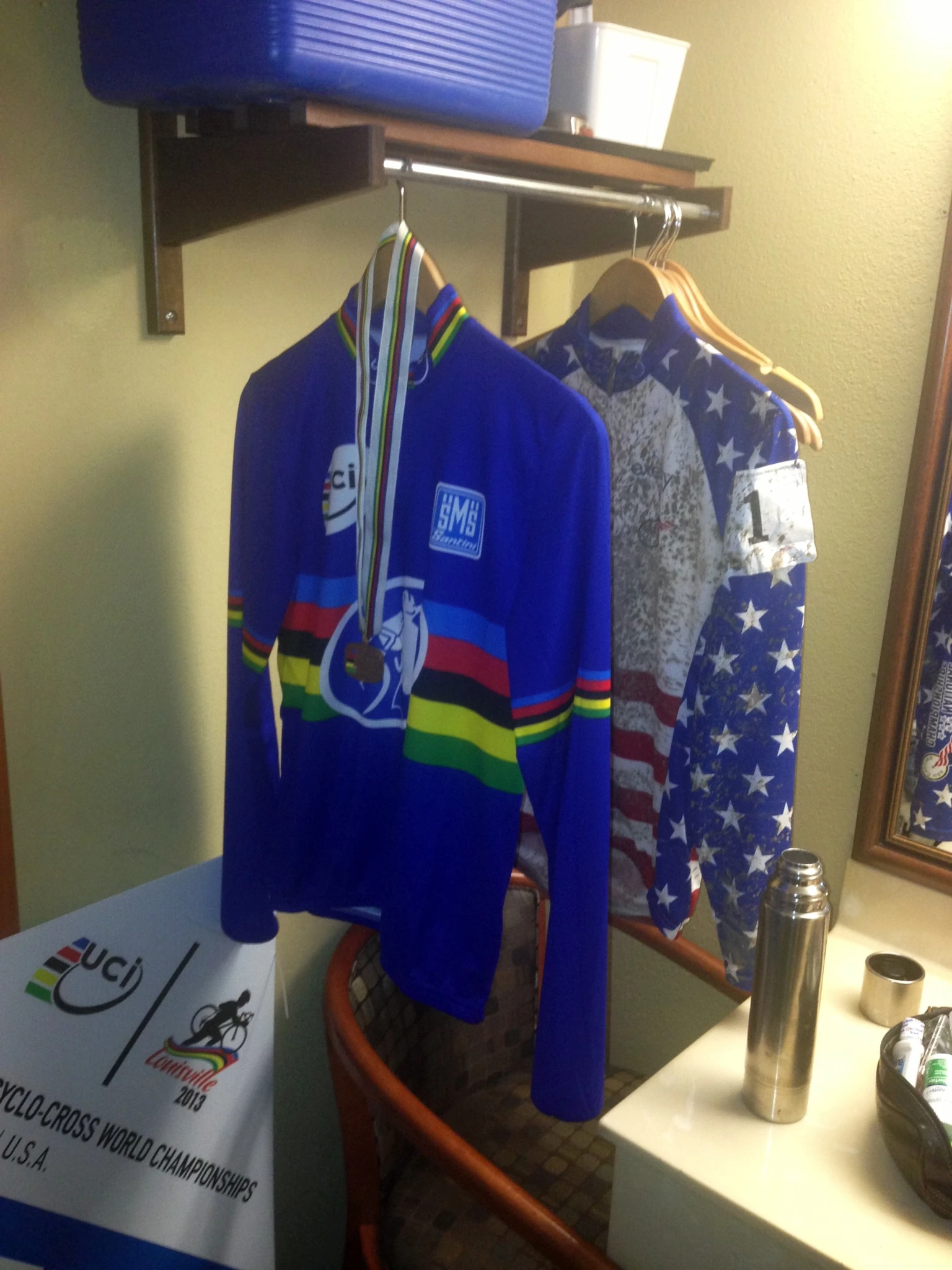 Not much left to pack this morning.