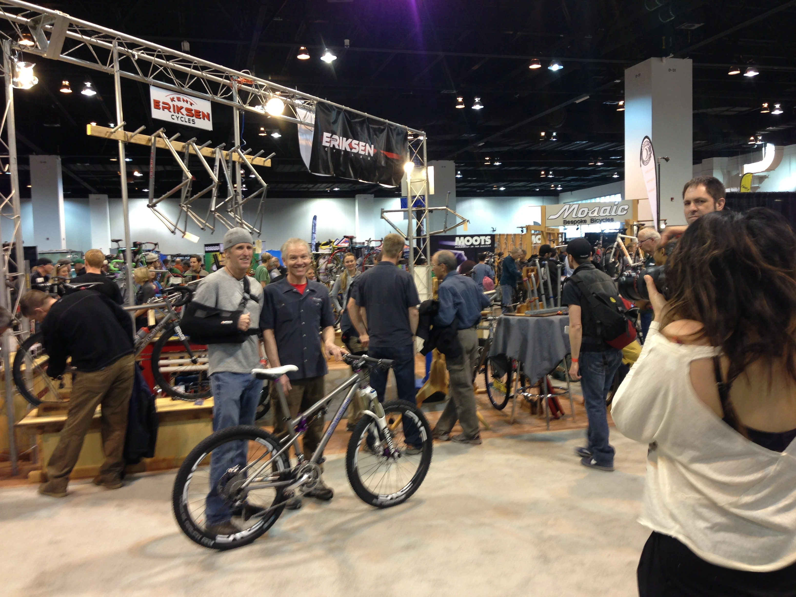 And a photo shoot after the interview.