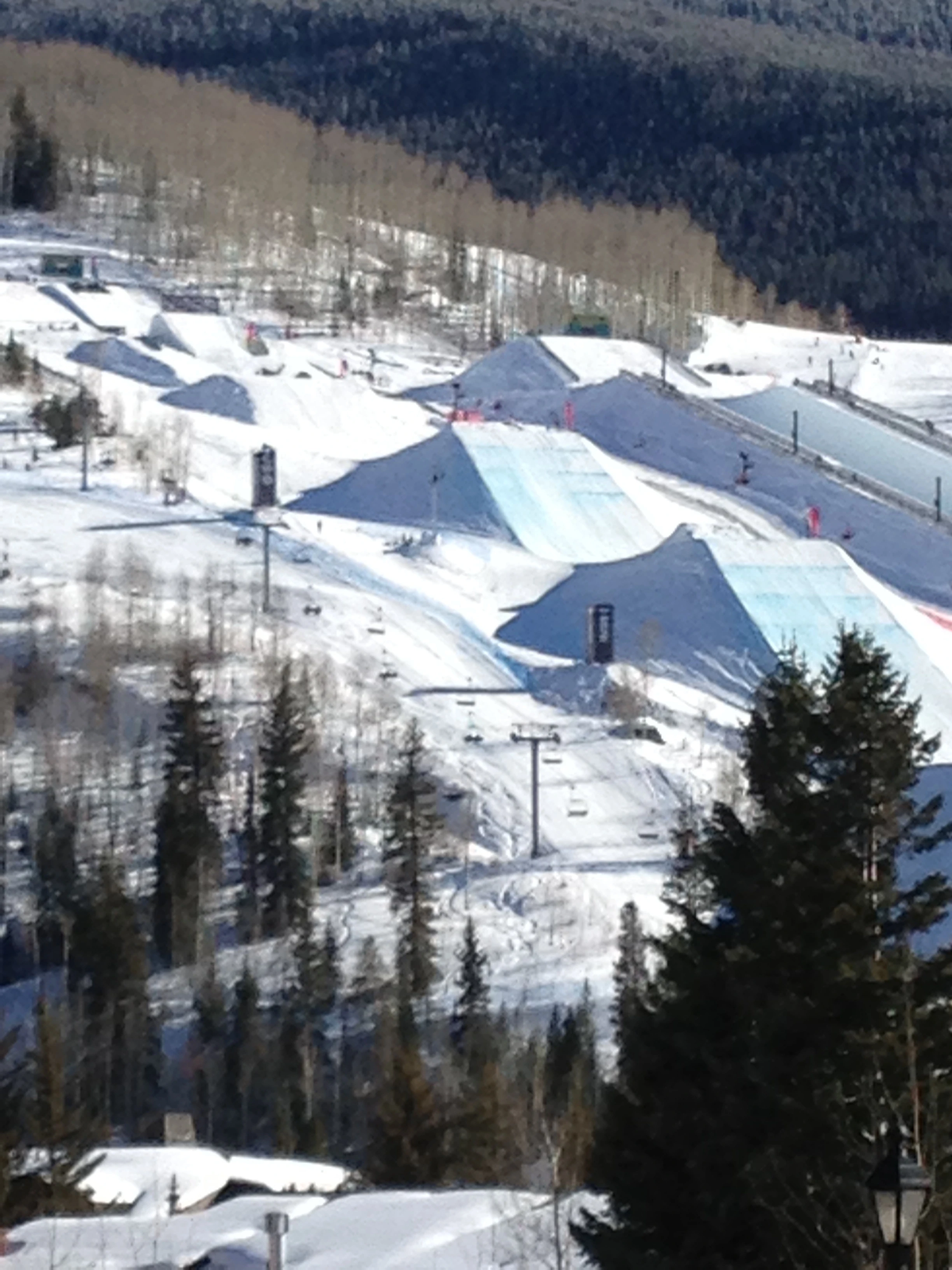 It is nearly impossible to show how huge the jumps are.