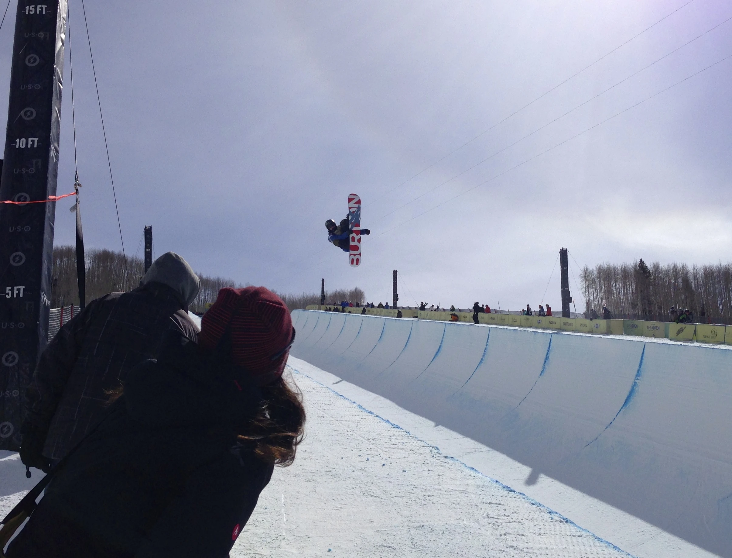 Here&rsquo;s Trudi intently watching.