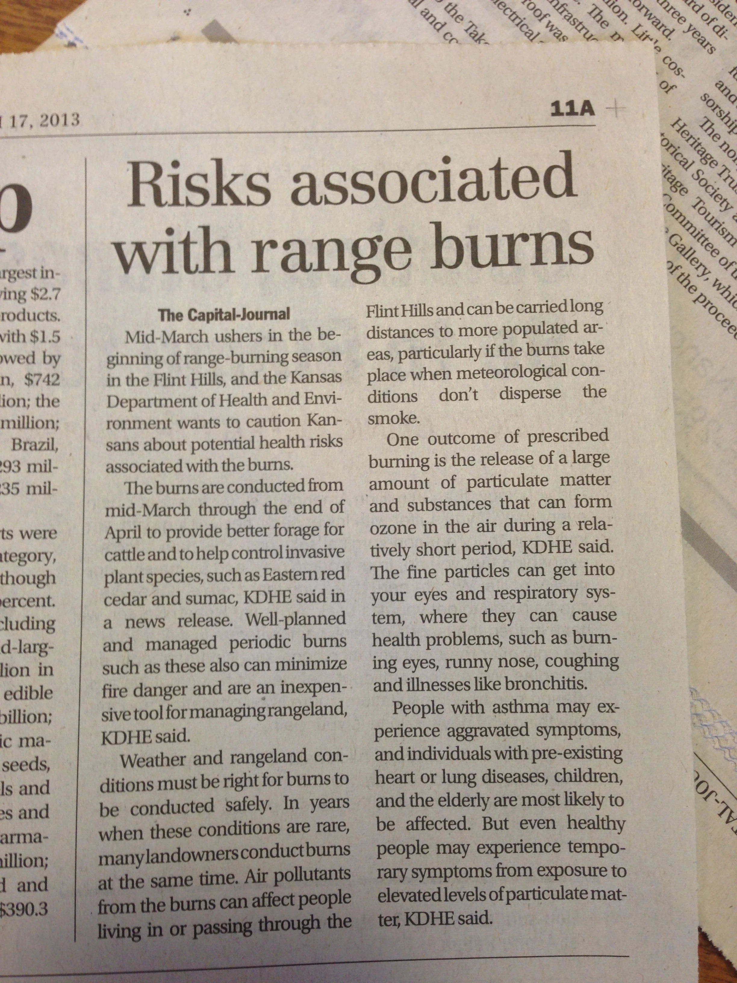 This article was in the paper a couple days ago telling me just what I already know. Click to enlarge.