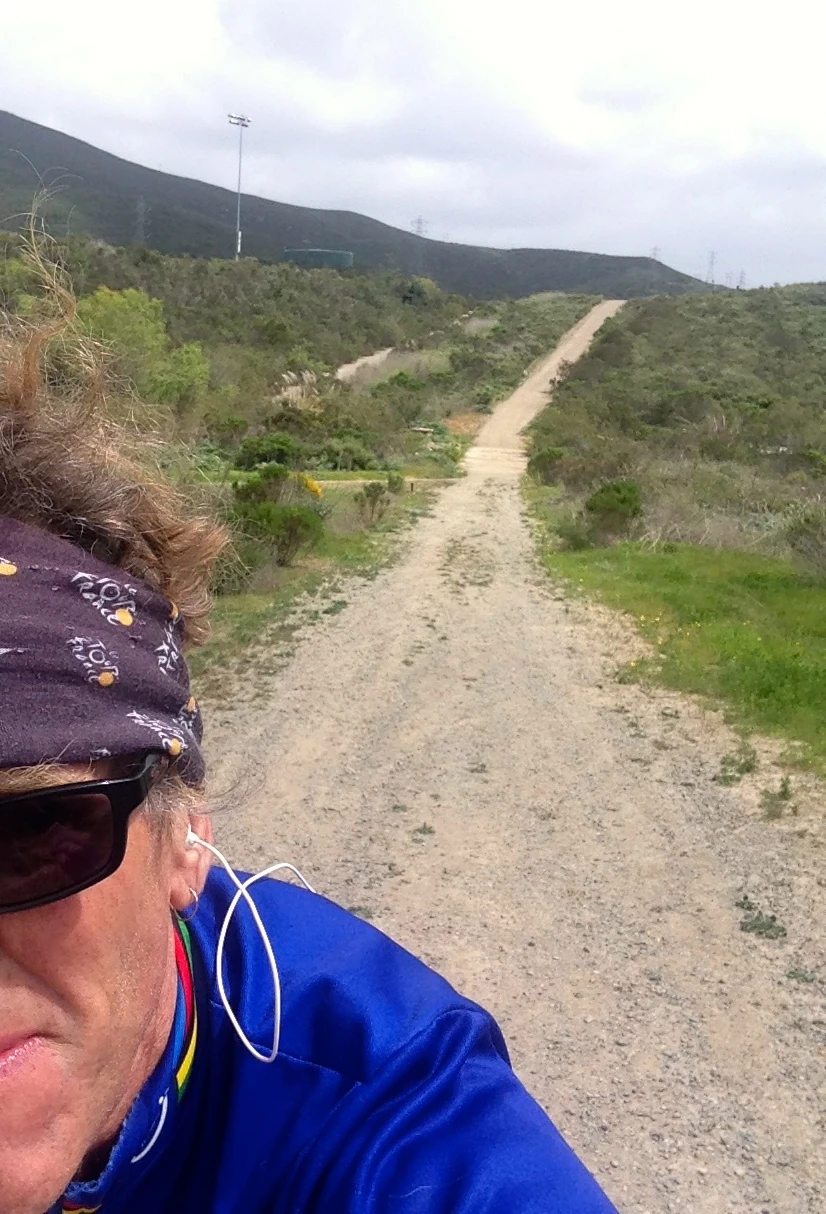 Yesterday I had to do a little gravel riding to get back to the coast from Black Mtn. Road.