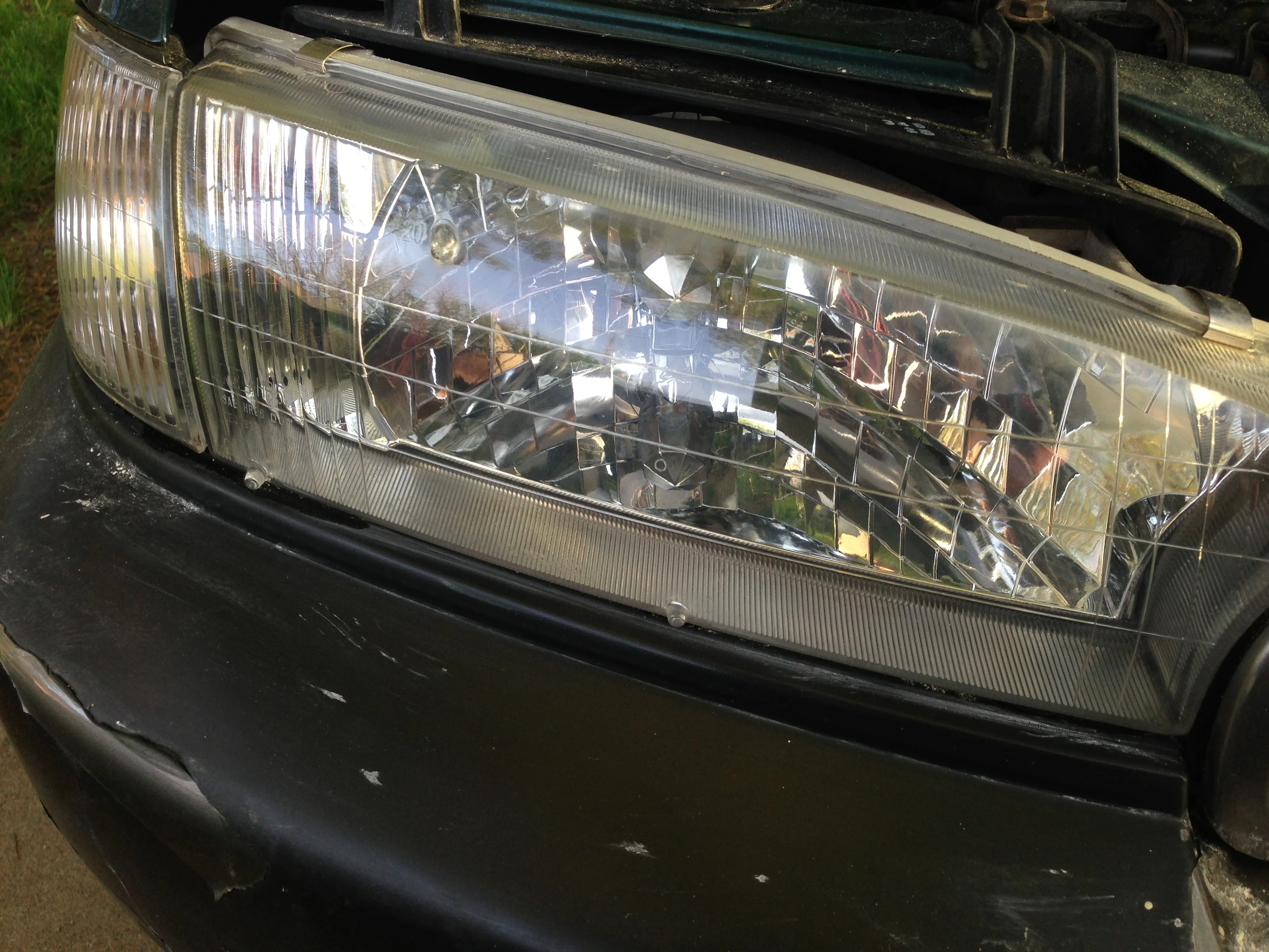 Headlight after.