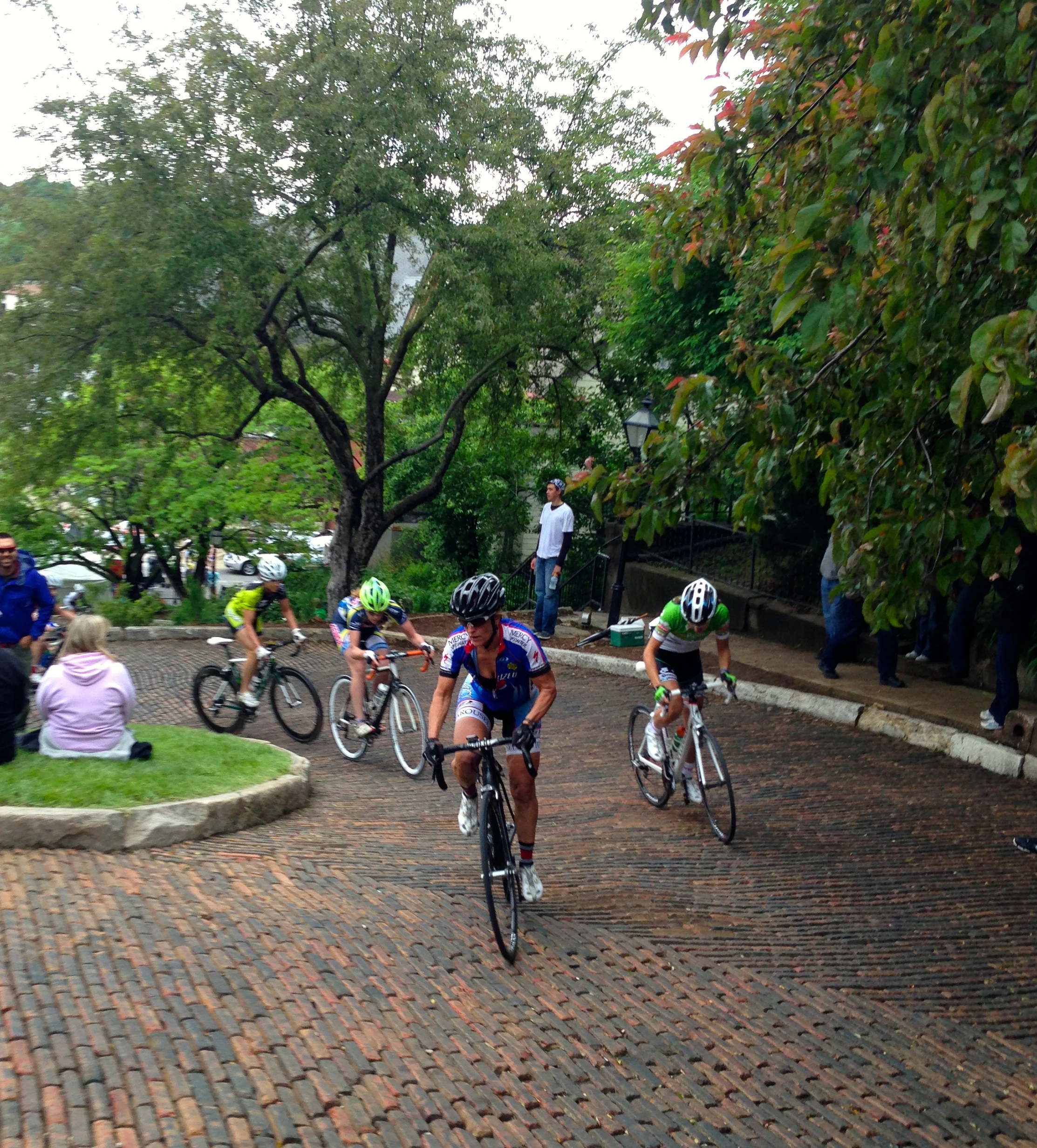 Kim Epen won the women&rsquo;s race. She looked super strong.