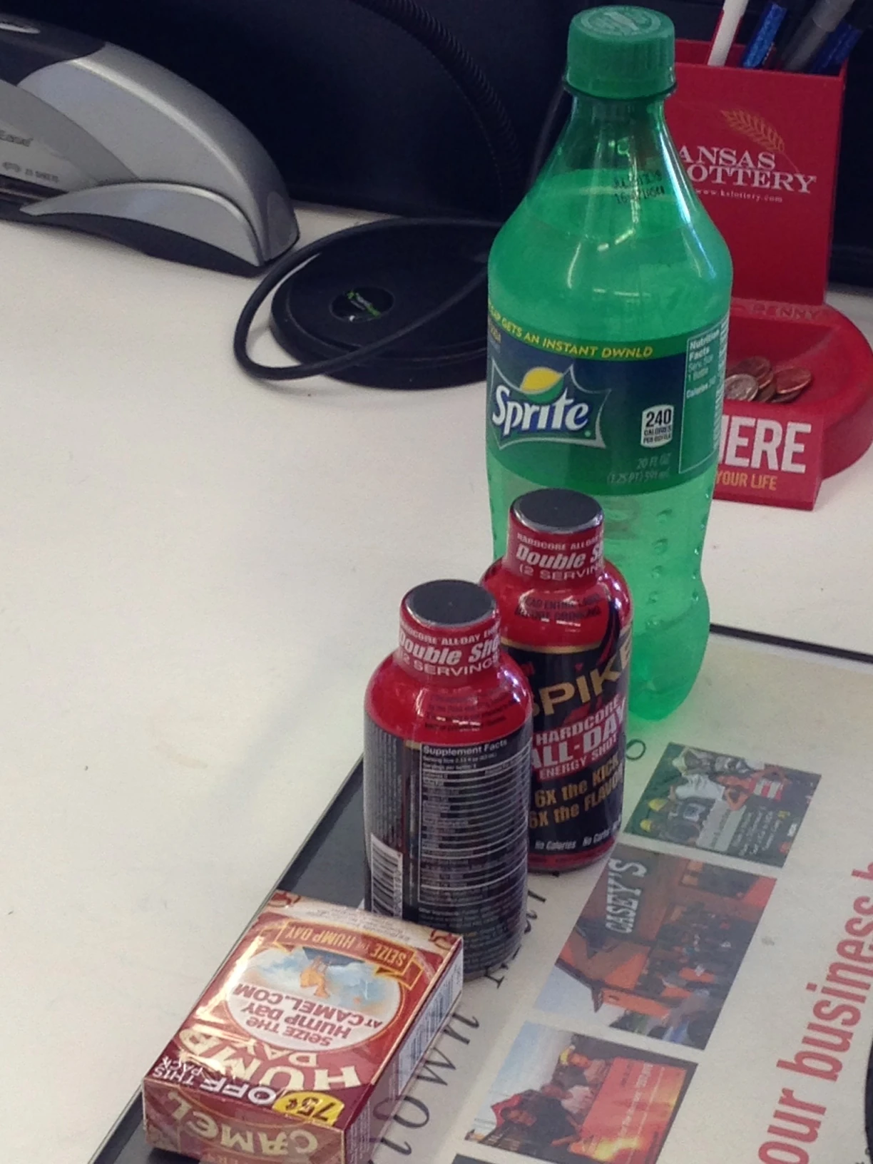 The lady ahead of me in line at Casey&rsquo;s was buying this. She was a nurse, or at least dressed like a nurse.