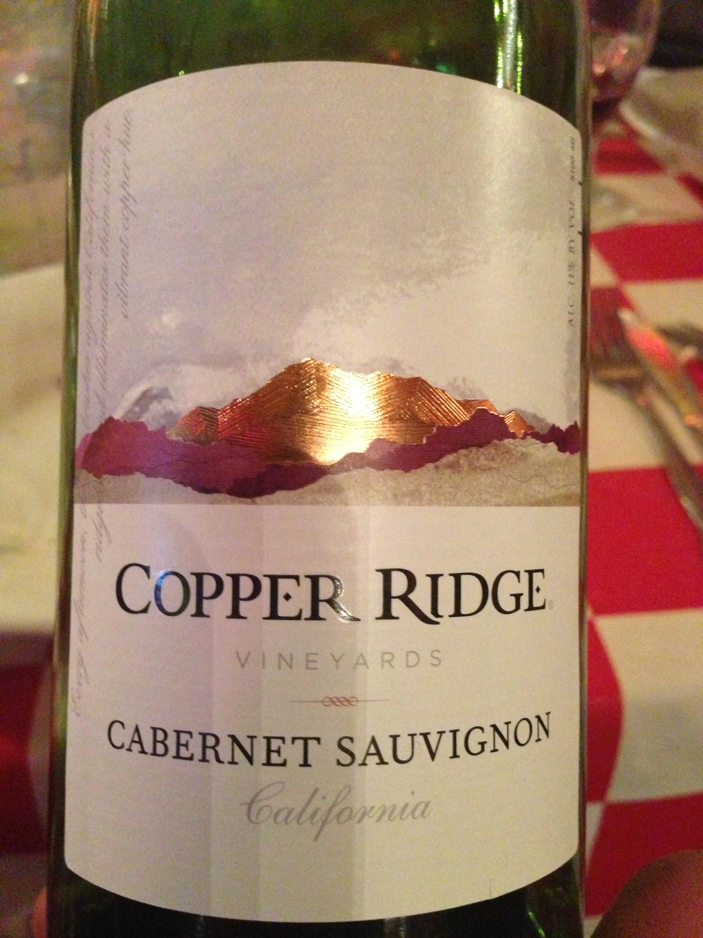 We ate at the Spaghetti Factory and ordered a bottle of wine. Never, ever order this. It is really bad.