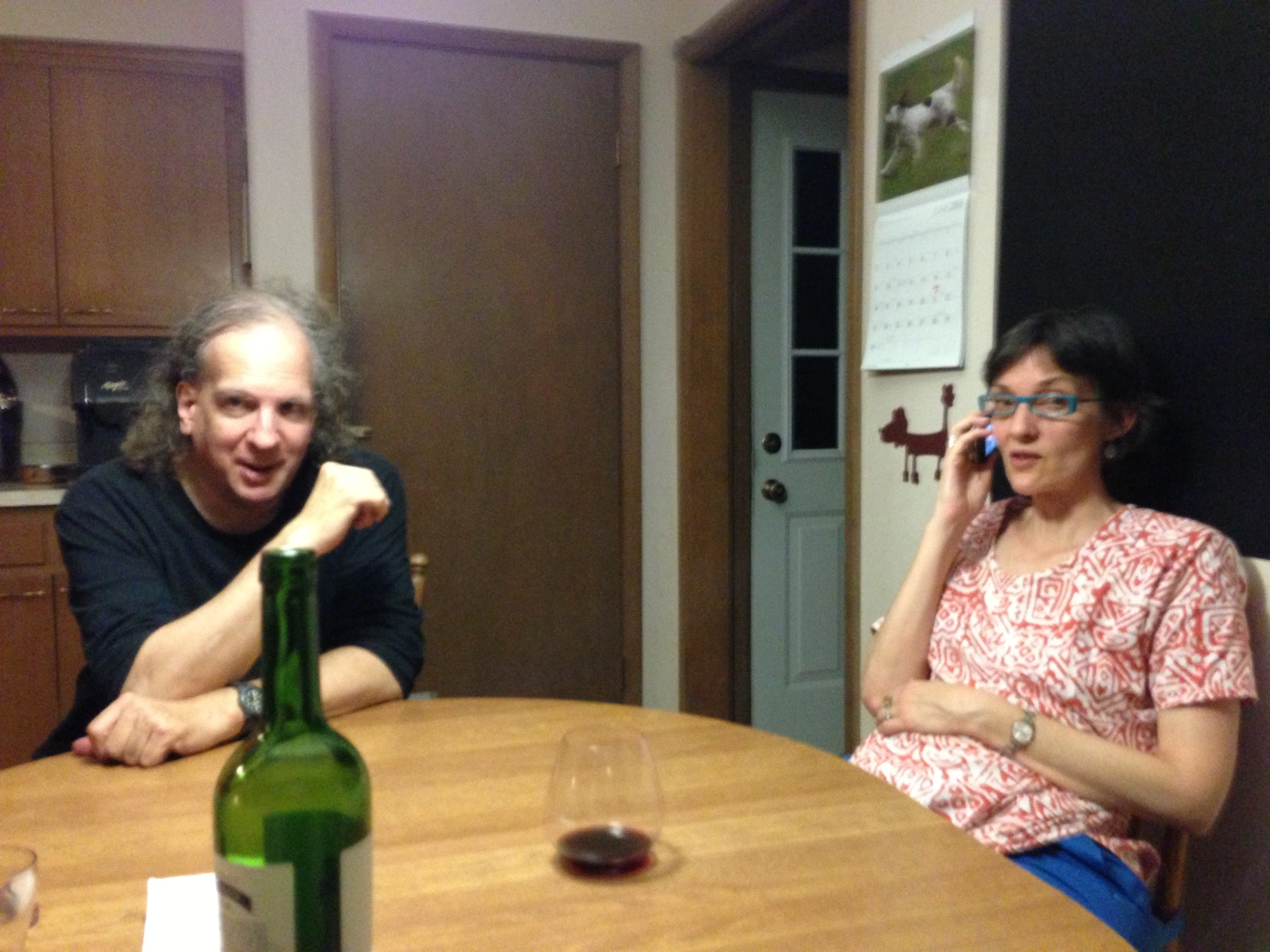 Not the best picture, but this is Hudson Luce and Sara. They hadn&rsquo;t seen each other since the mid 70&rsquo;s. 