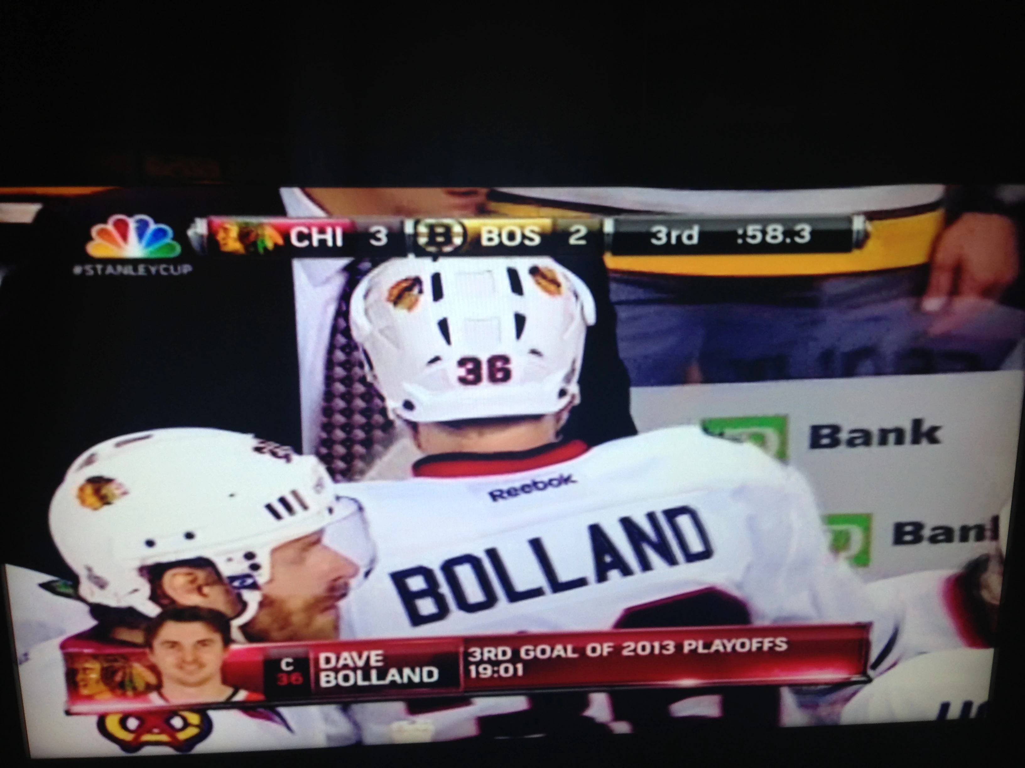 It was nice that the Blackhawks won the Stanley Cup though. Pretty crazy finish, with 2 goals in 17 seconds at then end.