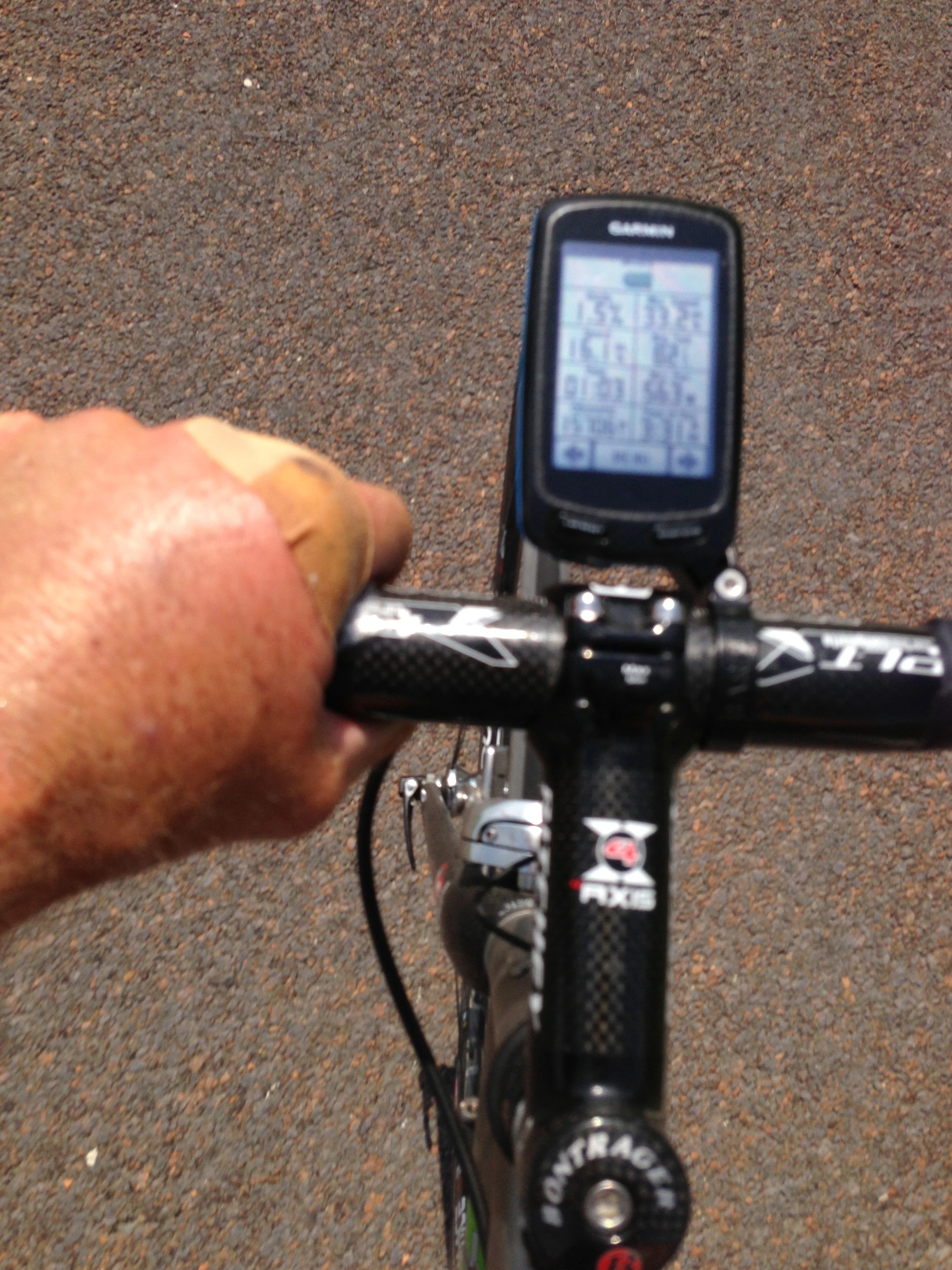 I took the splint off to ride yesterday. It was making my fingers turn blue.