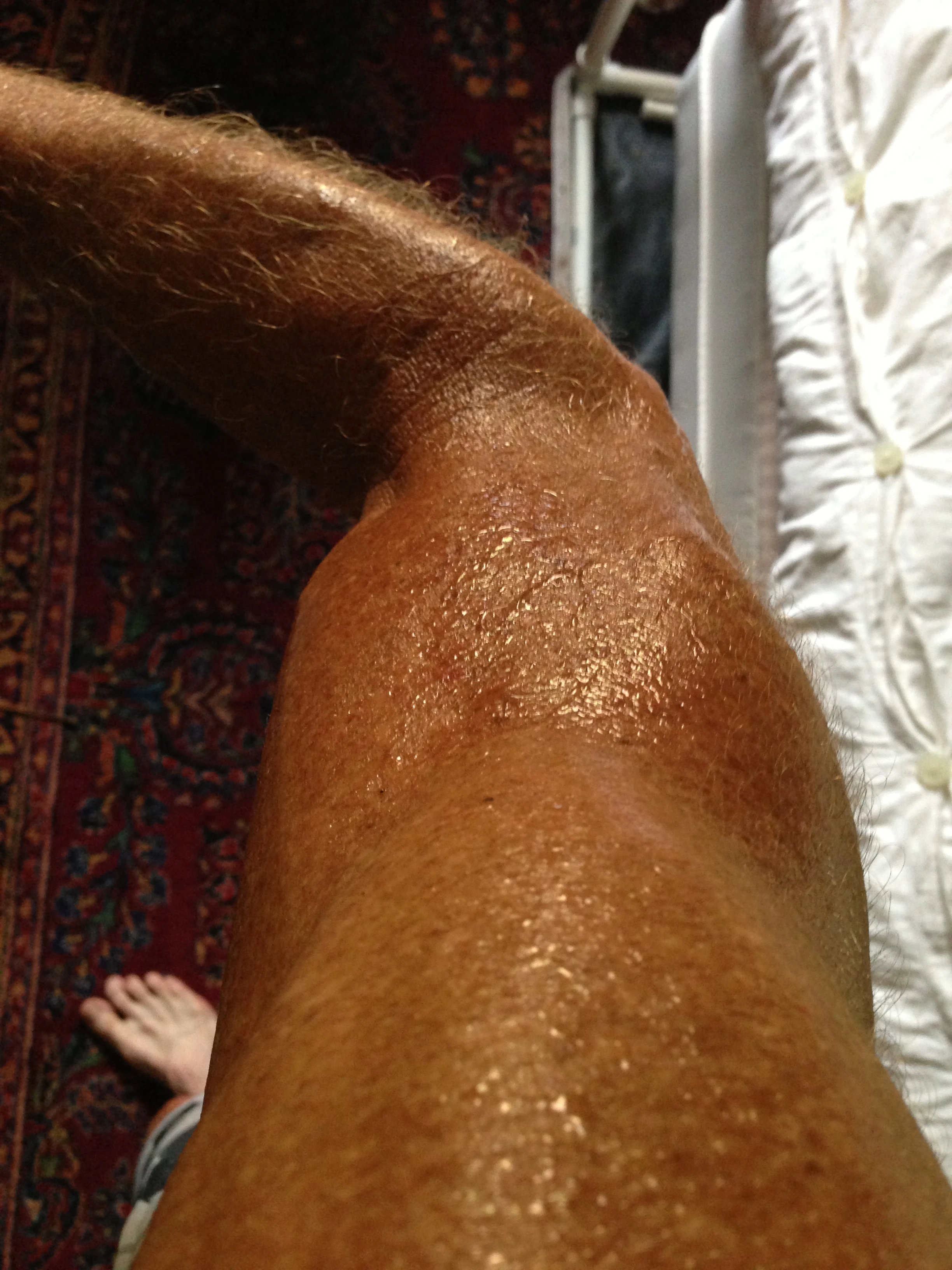 It was so humid yesterday, that I was still pouring sweat when I got home back into the air conditioning.