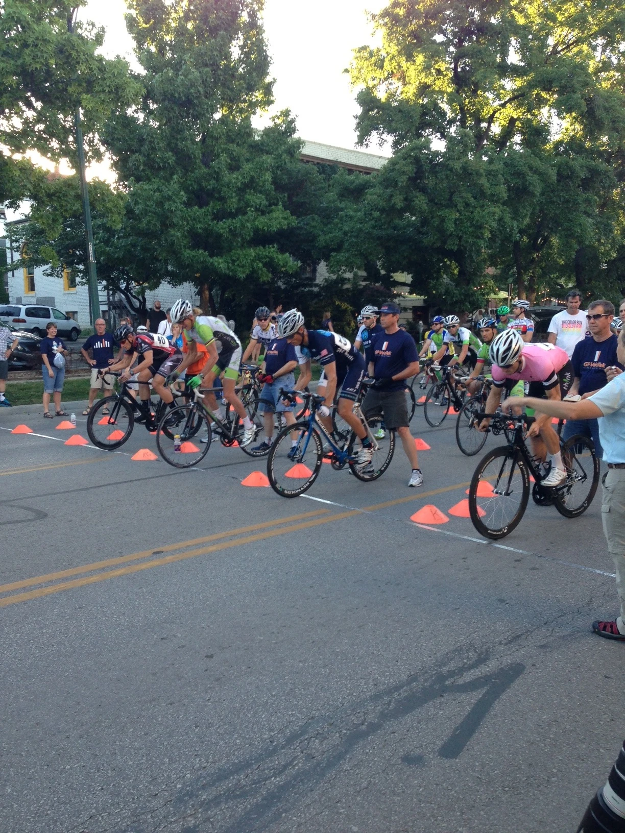 About ready to get put out by Colton, in the pink.