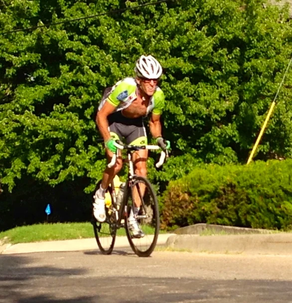 Trying to bridge up to Colton and Matt on my own.