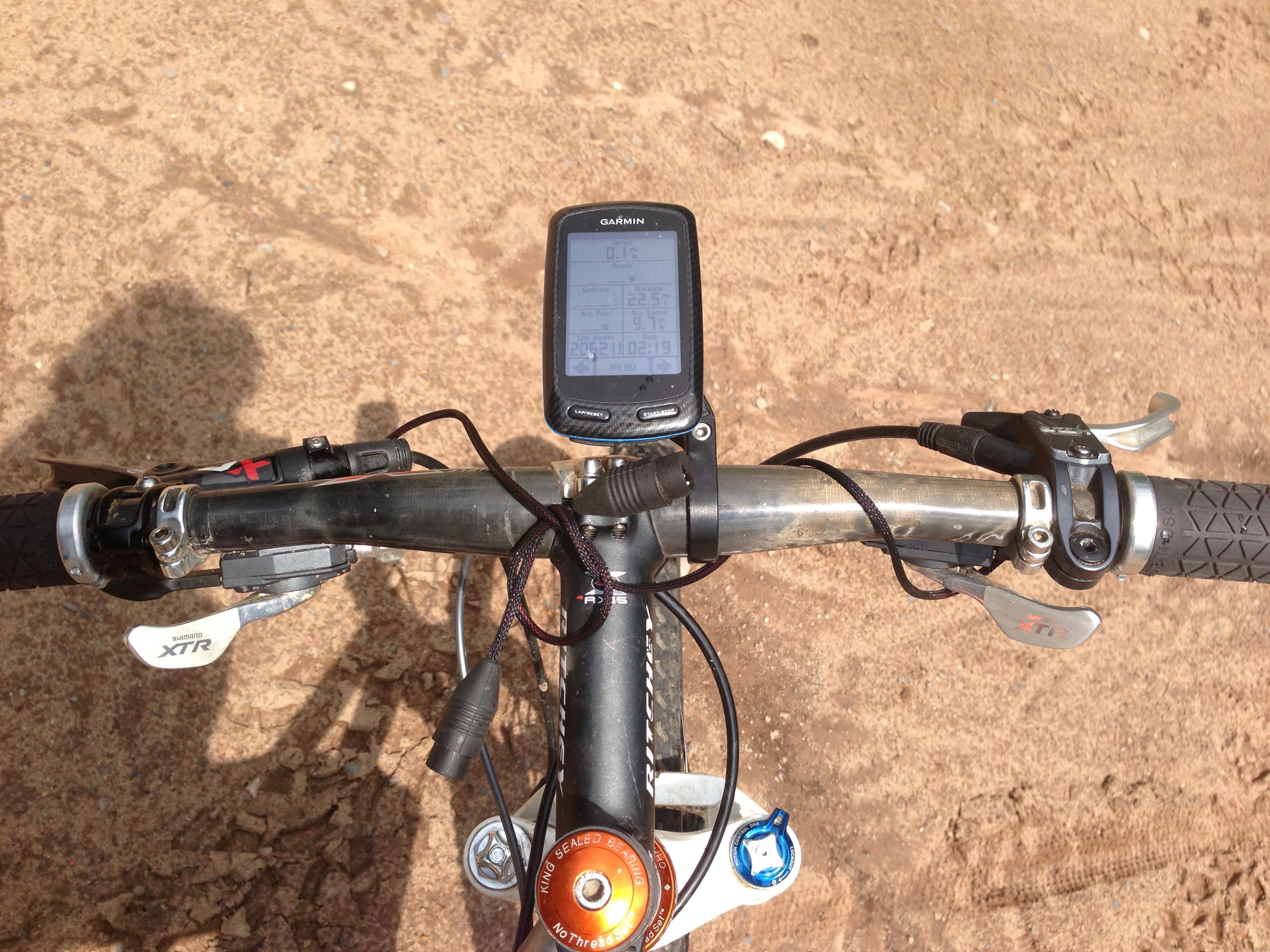 My MTB is a mess. I have one Sram and one Shimano brake. I still have the heated grips I used last winter on. 