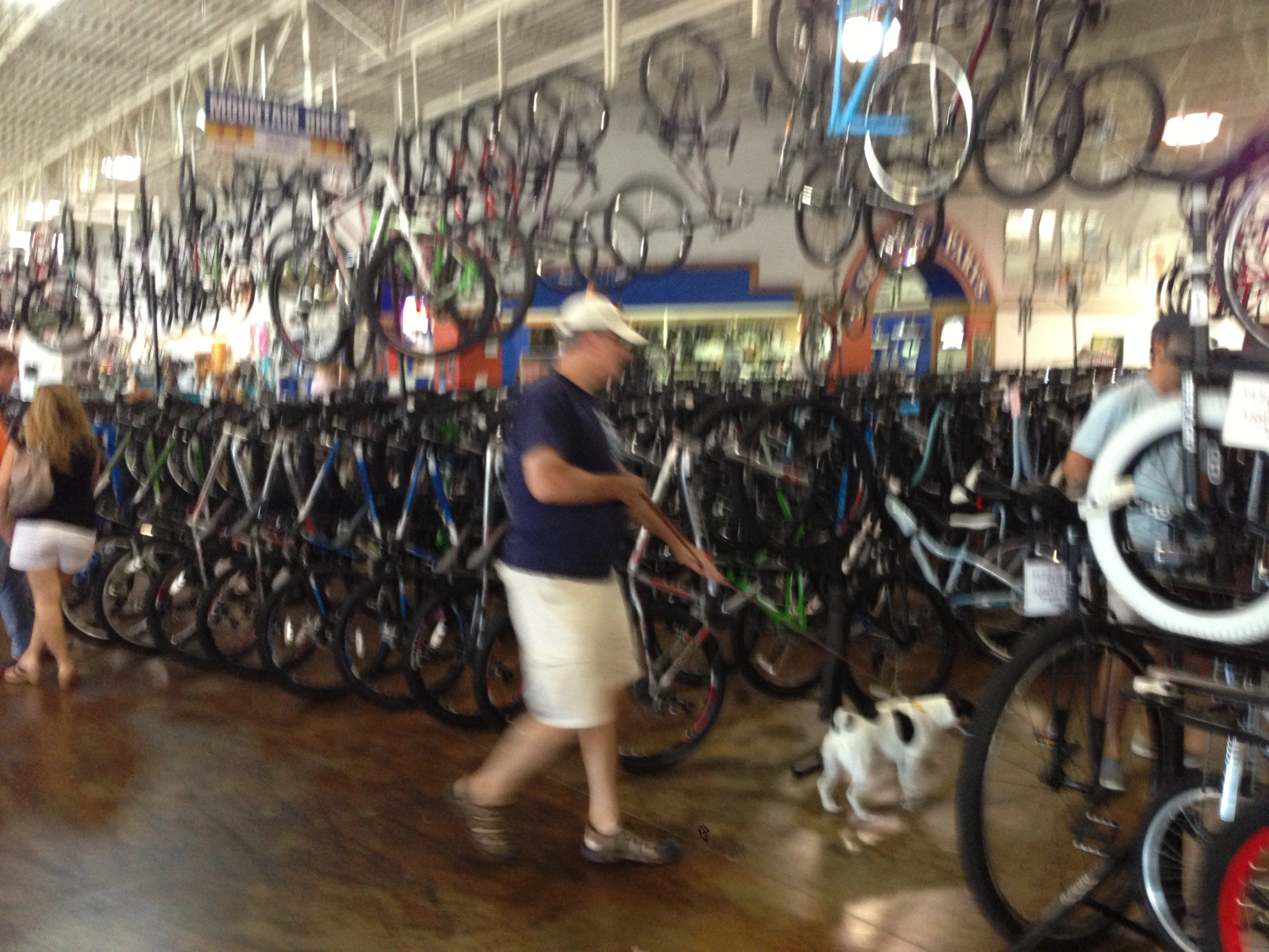 Richardson Bike Mart is dog friendly. You can&rsquo;t beat that.