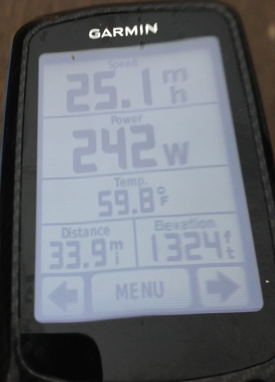 My Garmin from Saturday. Pretty abnormal high.