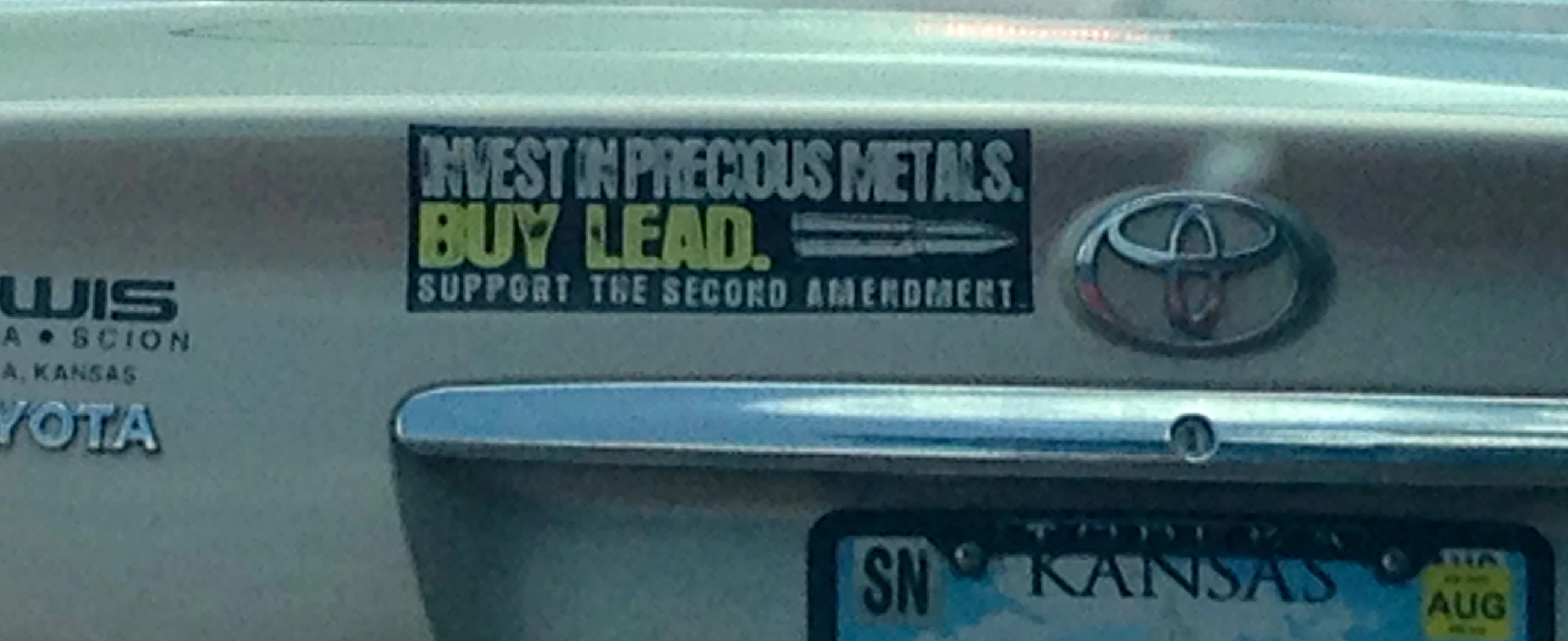 Lead, a precious metal? 