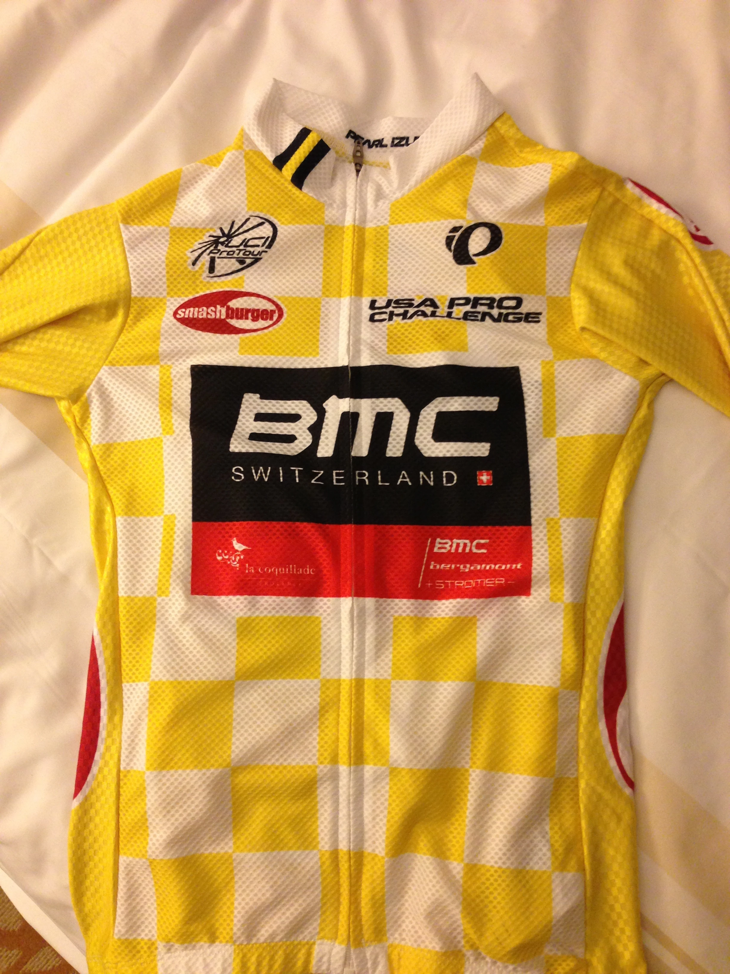 The leader&rsquo;s jersey.