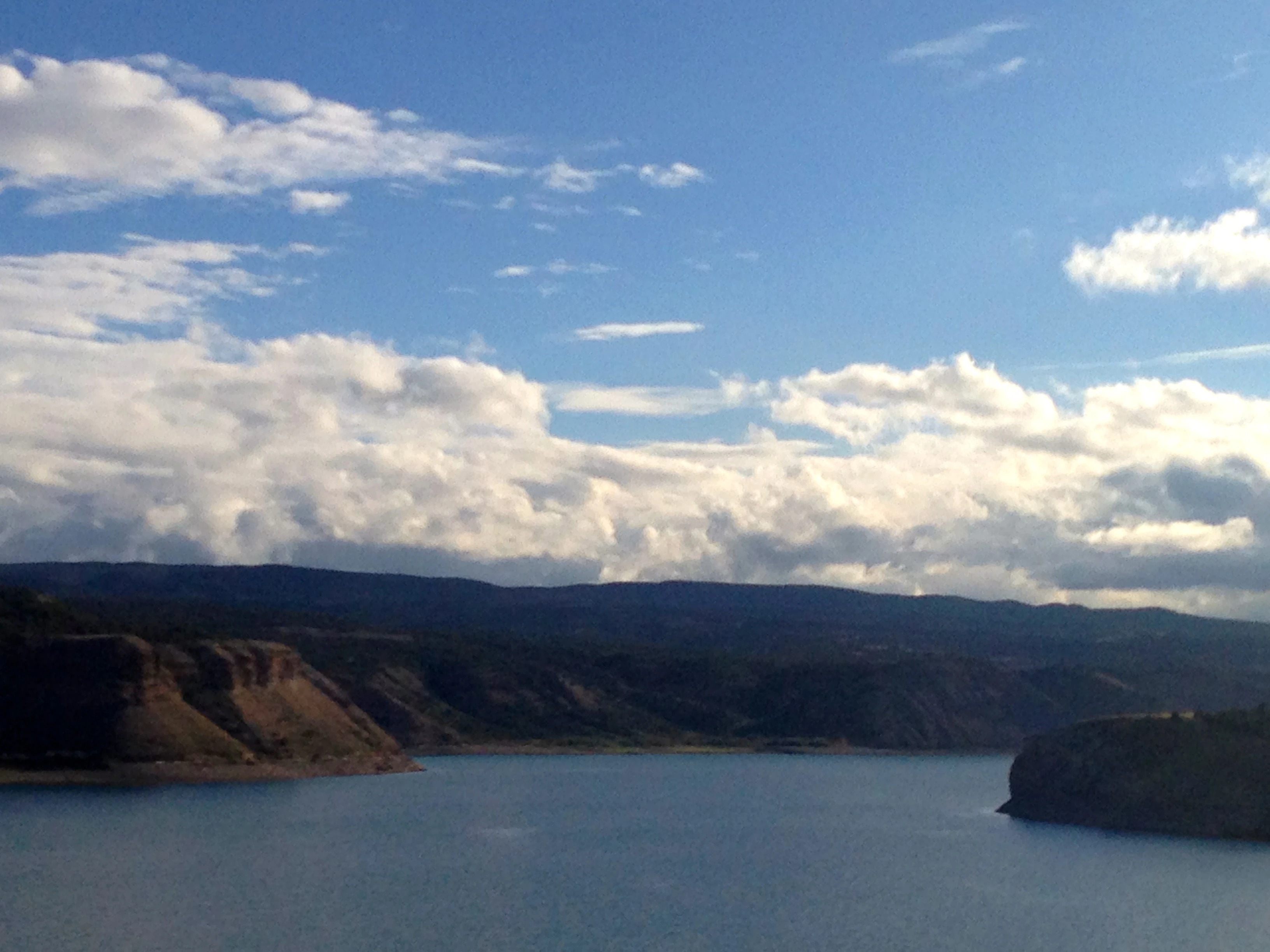 I&rsquo;m not sure what this reservoir&rsquo;s name is, but it is always special seeing water out in the middle of an arid area. 
