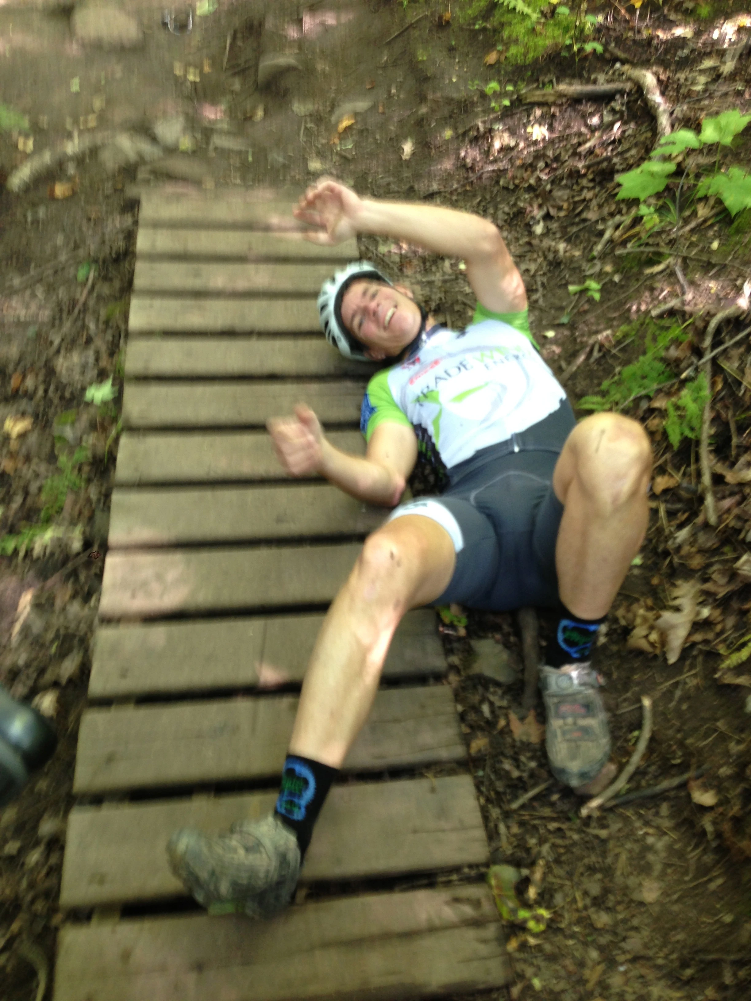 Bill had laid here for awhile before I felt comfortable enough to try to take a photo. By then he was coherent enough to protest, sort of.