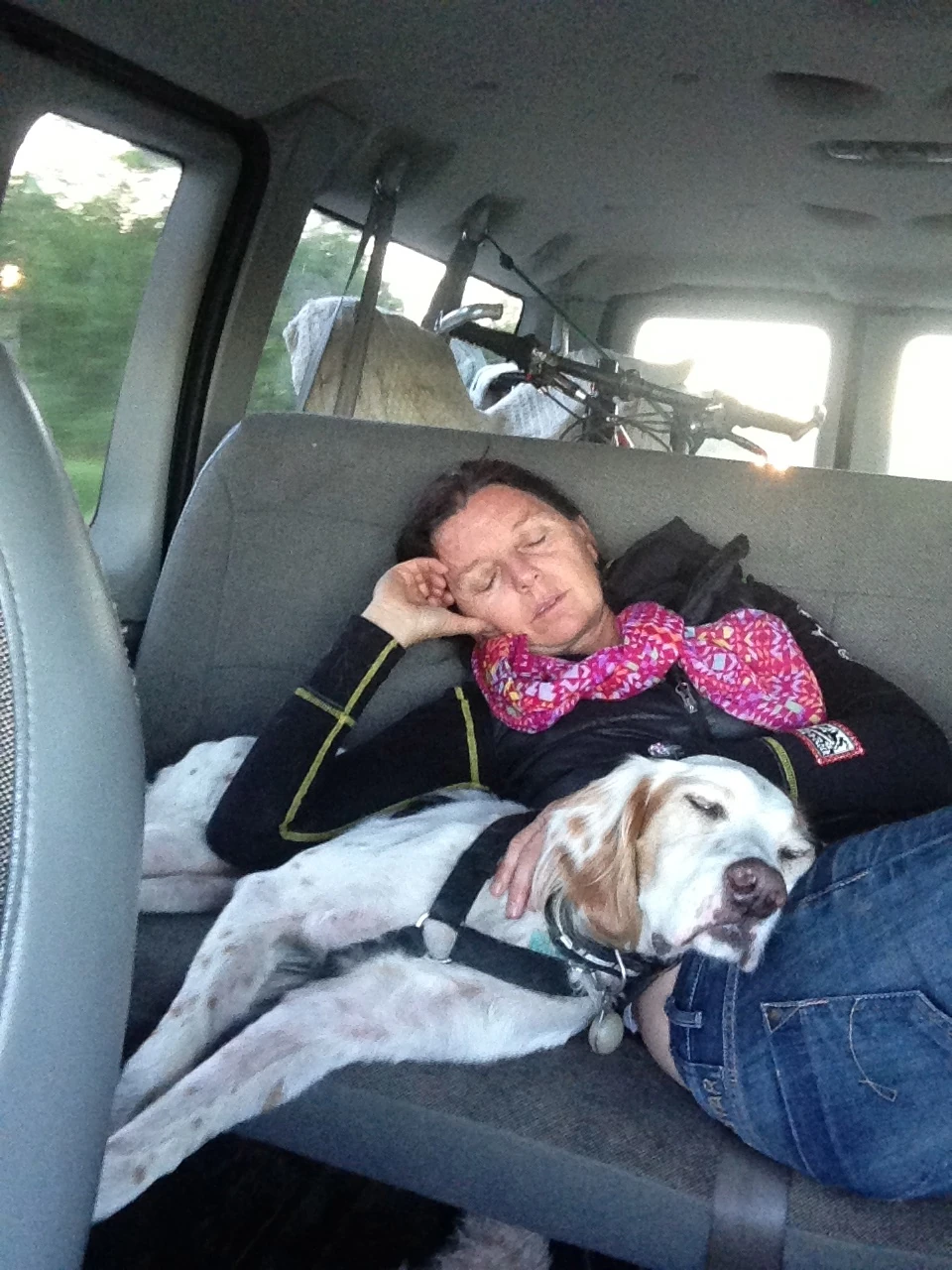 Gonna be some serious sleeping going on here the next couple days.