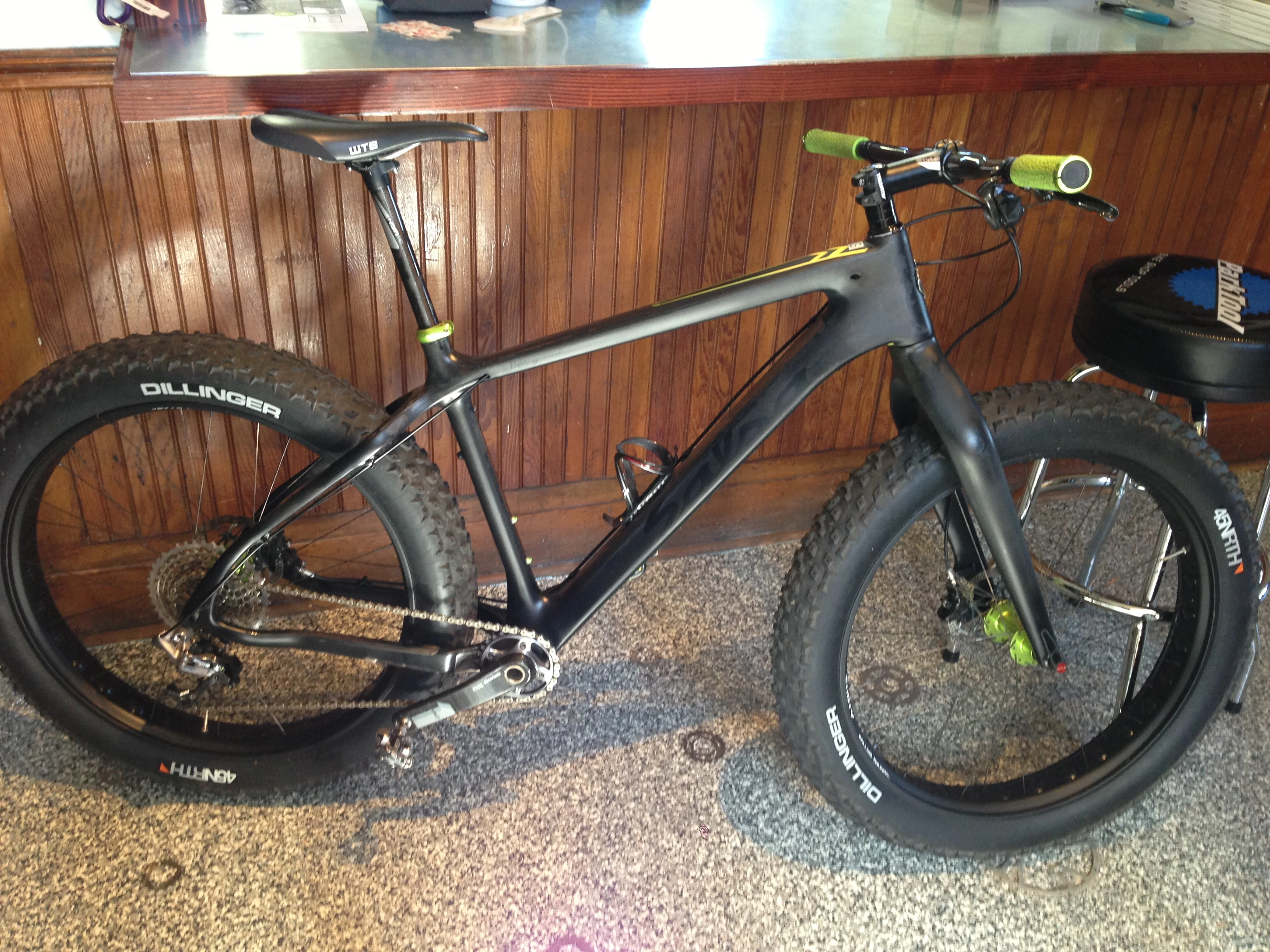 We drove to Hayward and stopped by Riverbrook Bike shop. I had never really checked out Fat-bikes much. I would have thought that I would never own one. But after riding this, I changed my mind. It was light, rolled and accelerated great.