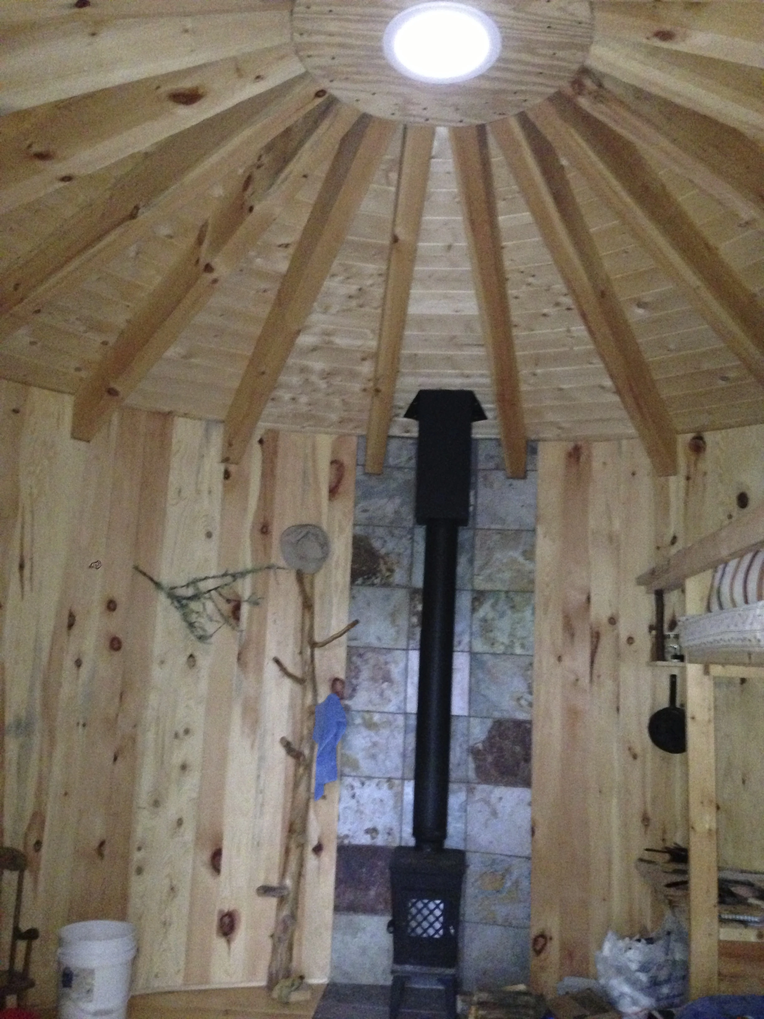 This is my friend George&rsquo;s secret hid away out in the woods. It&rsquo;s underground. He sneaks off in the middle of the afternoon to take naps and get some alone time from his kids.