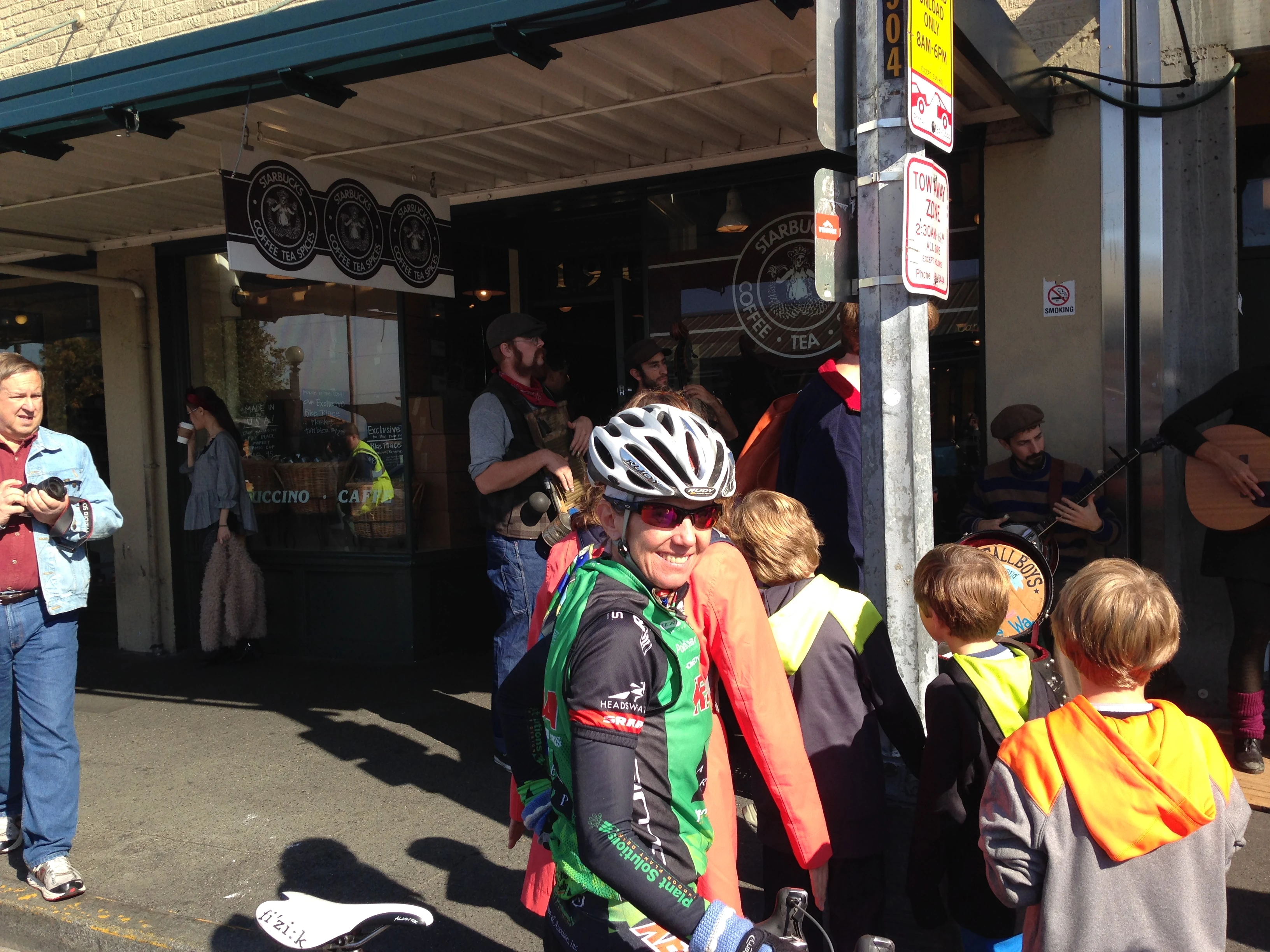 The original Starbucks at the Pike Market.