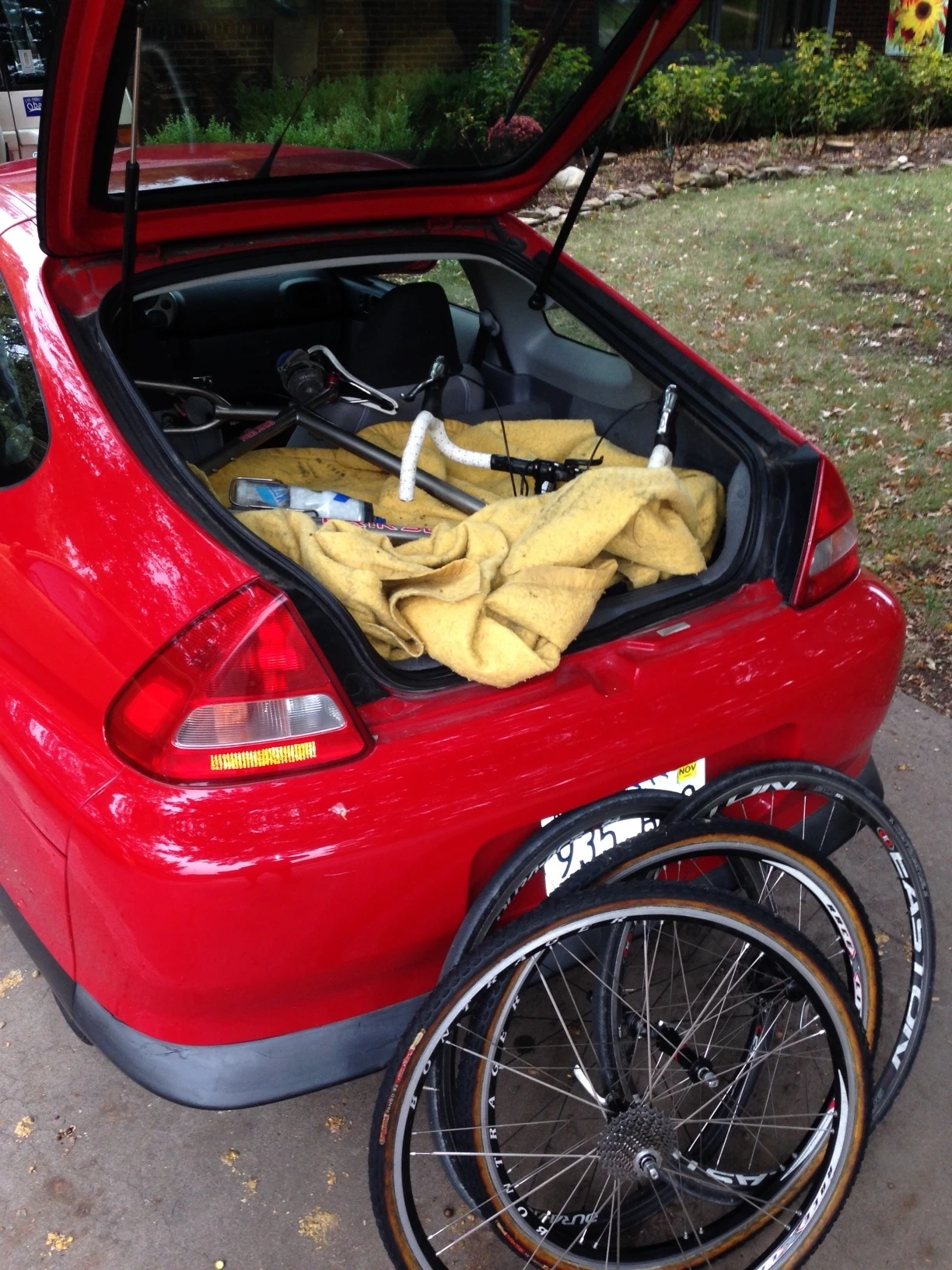 By the time I pack a couple sets of wheels in, there isn&rsquo;t much room left for anything else. 