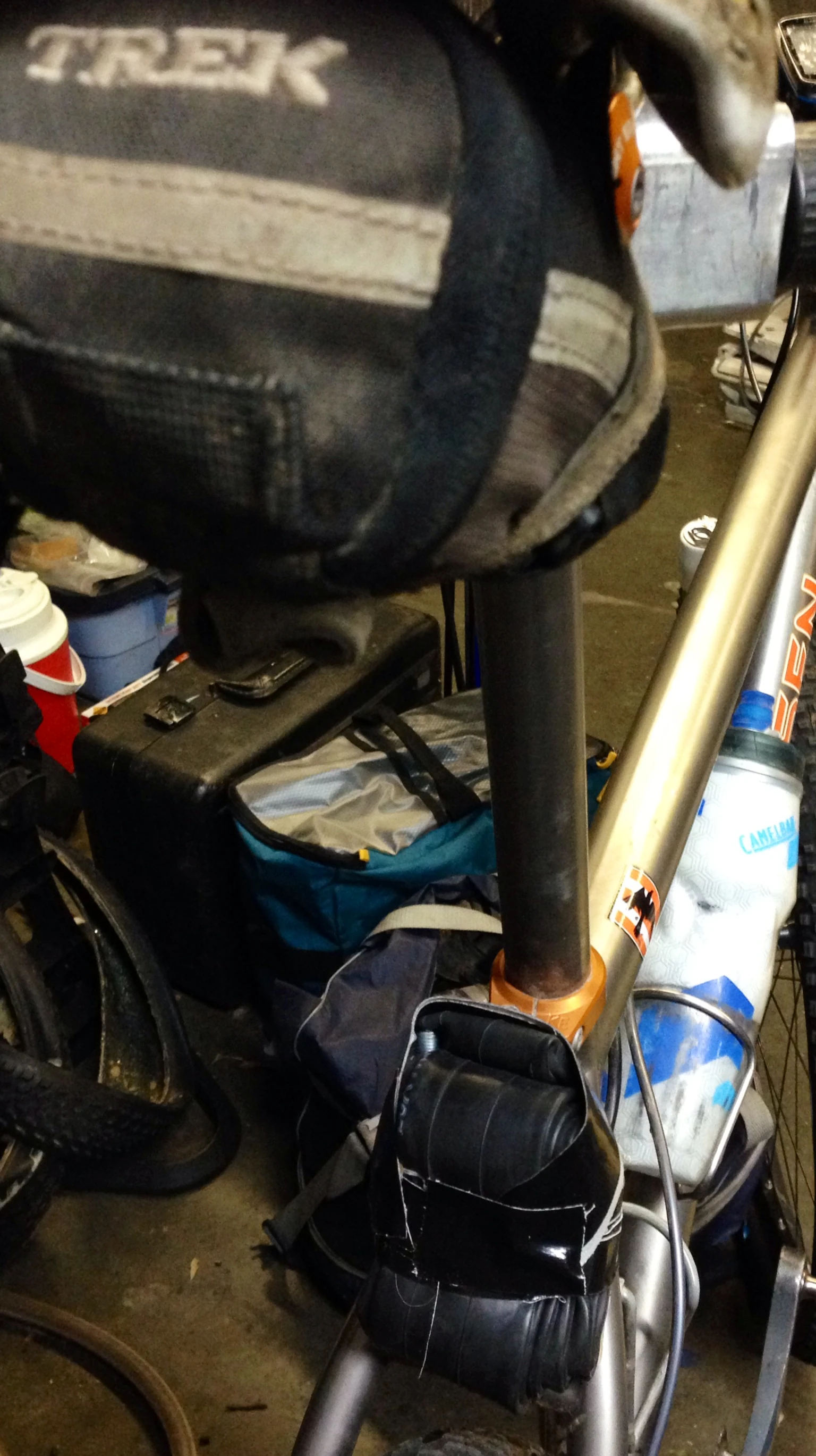 Plus a couple more on my bike already. I&rsquo;ll probably carry another in my pocket. Like I said, I&rsquo;ve had a lot of problems with flatting at this event.