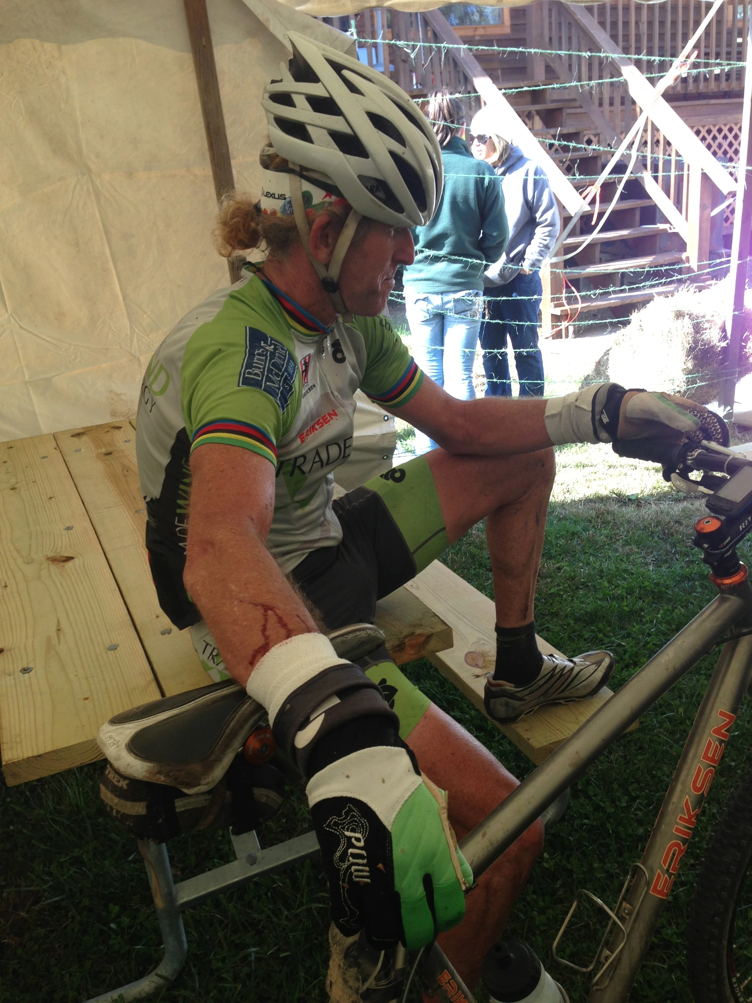 I was pretty done at the finish.