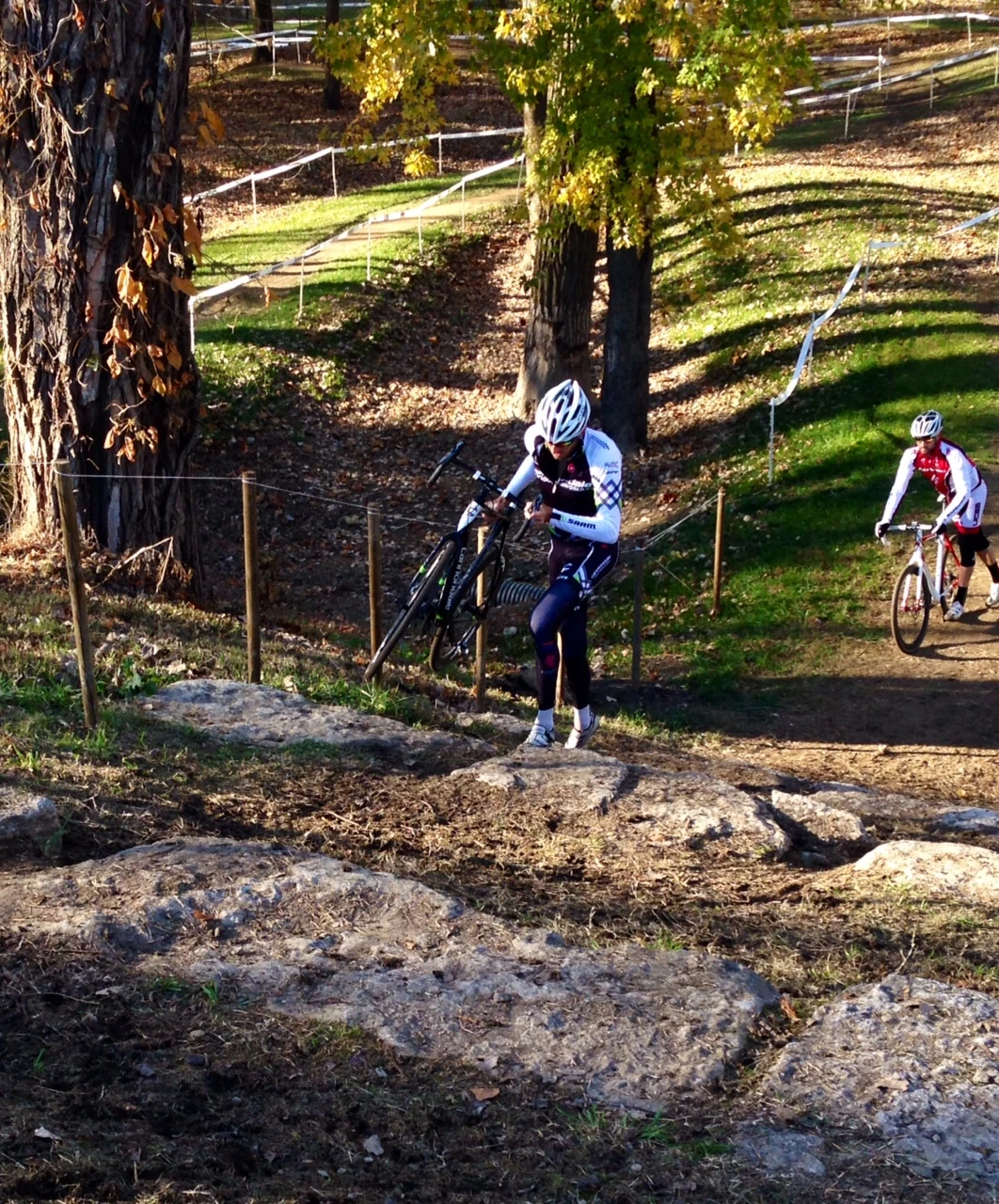 Ryan Trebon went off a little yesterday to Velonews about Ryder too. I have to applaud him for that. He was making the stairs look easy.