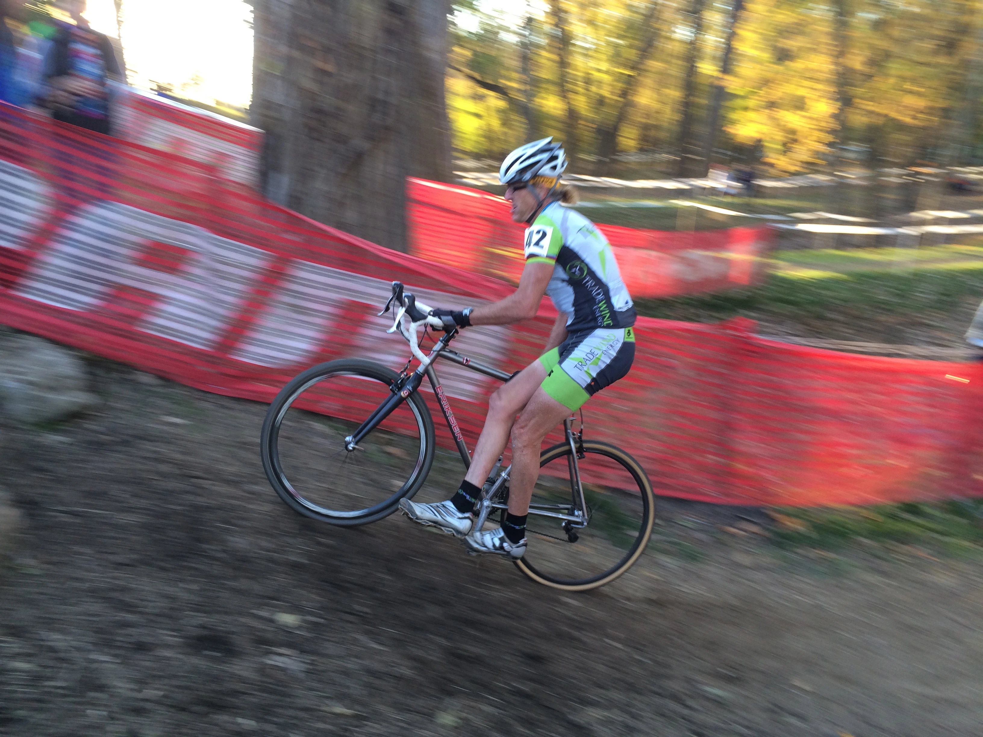 I kind of like this step through photo that Rich Wachtel took on Saturday.