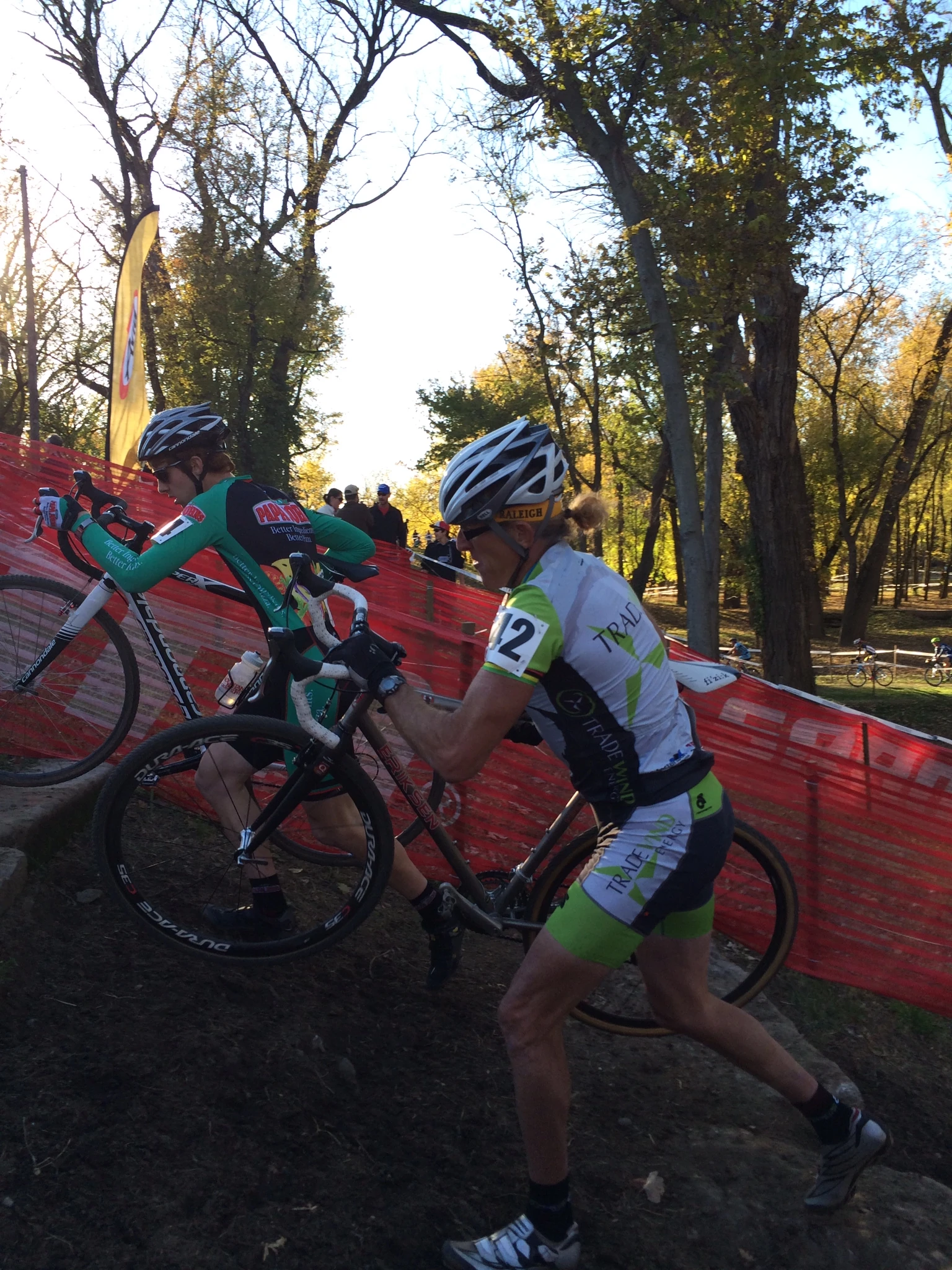 Not too sore from running yesterday.