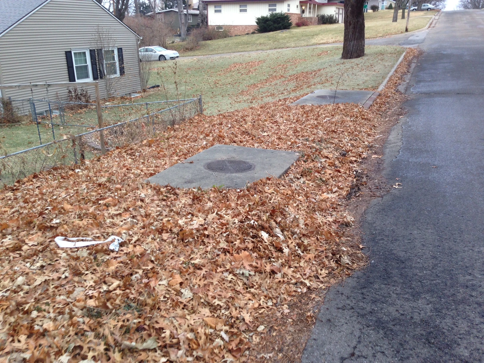 Also, another pet pieve, not cleaning the gutters in front of your house. It&rsquo;s the homeowners responsibility people. It&rsquo;s the only way the whole drainage system works. Now with all this snow, this storm sewers will be valueless when it melts.