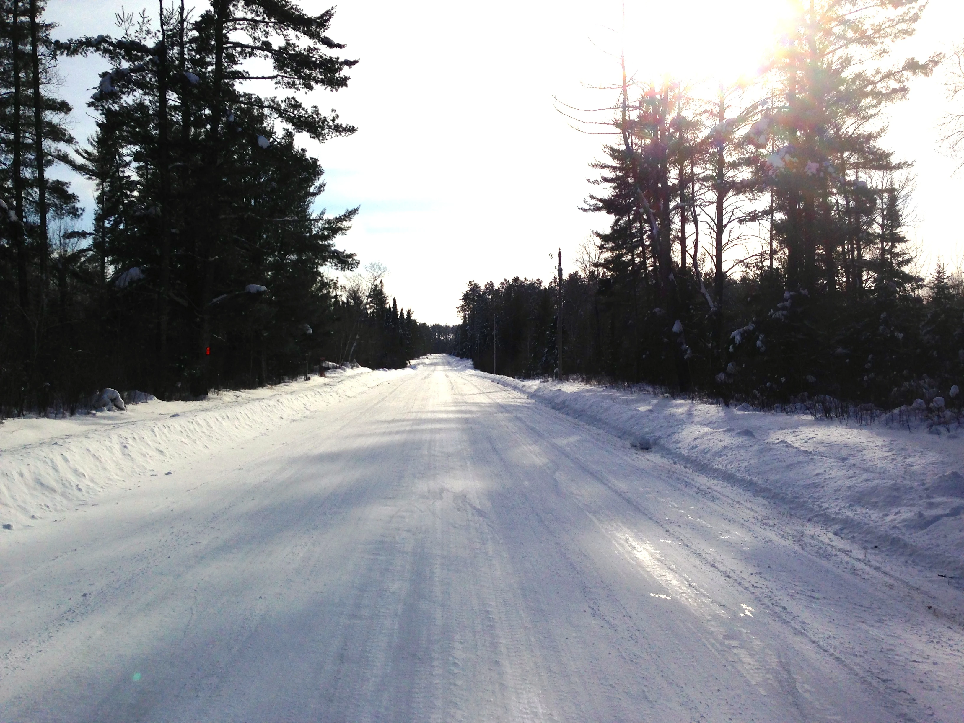 The road to Cable, pretty scenic.