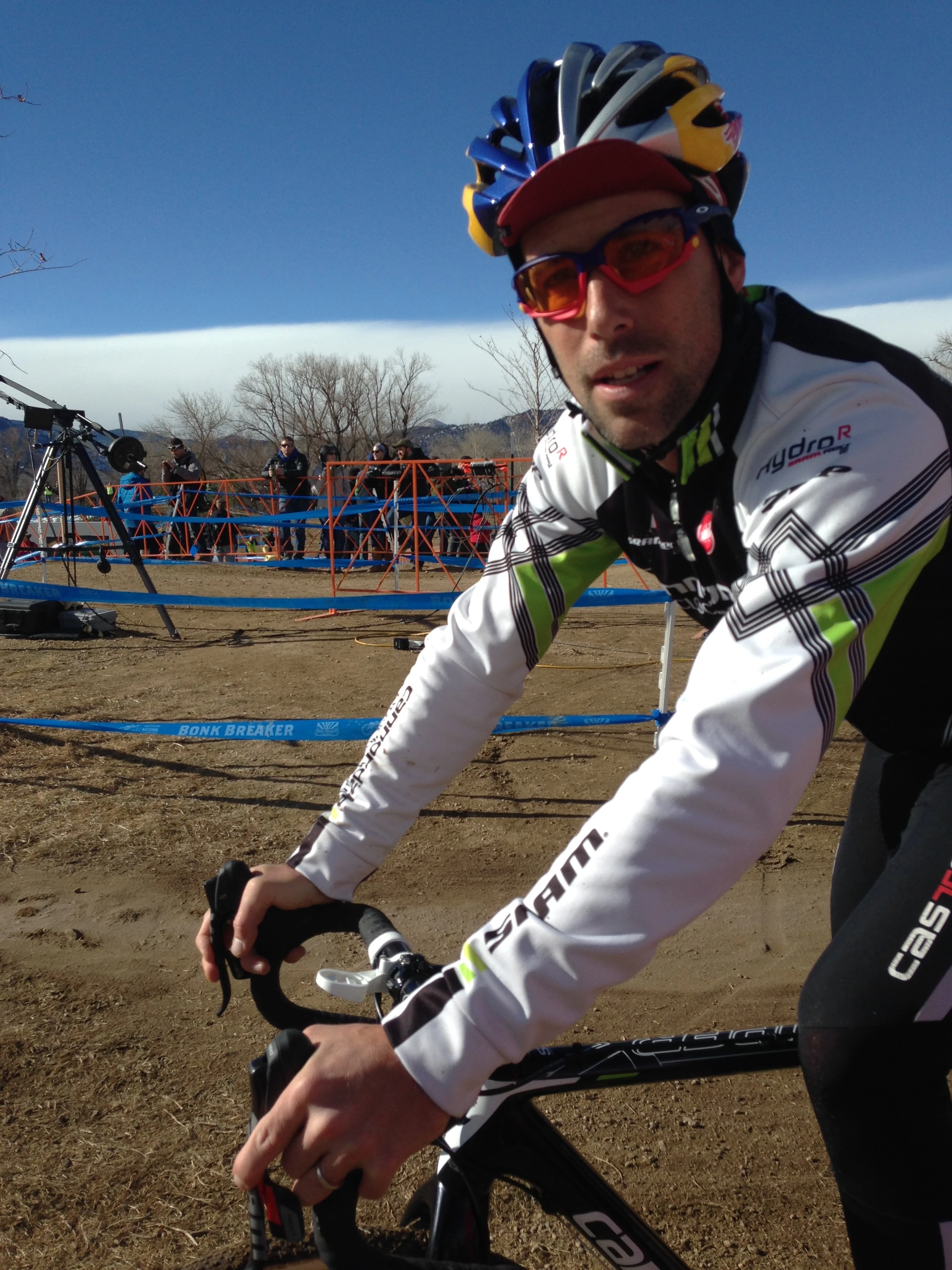 Tim seemed pretty relaxed. I think he had a pretty good race for him. I didn&rsquo;t talk to him after the race, but he rode really consistent. I think Jeremy was unbeatable Sunday.