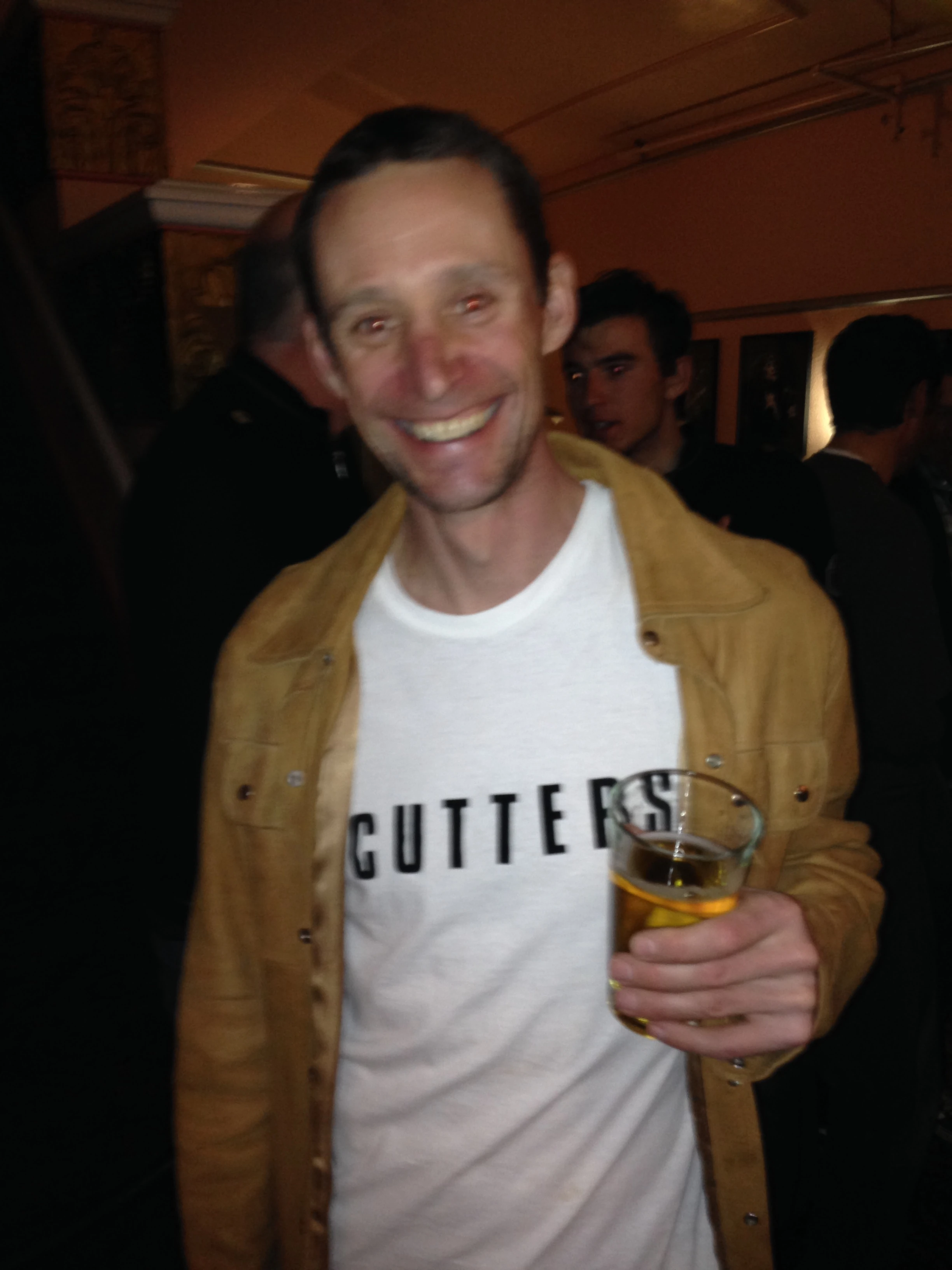 Peter Weber enjoying himself last night at the after race bash. He had a pretty great weekend and deserves a lot of credit for a super sucessful National Championships.