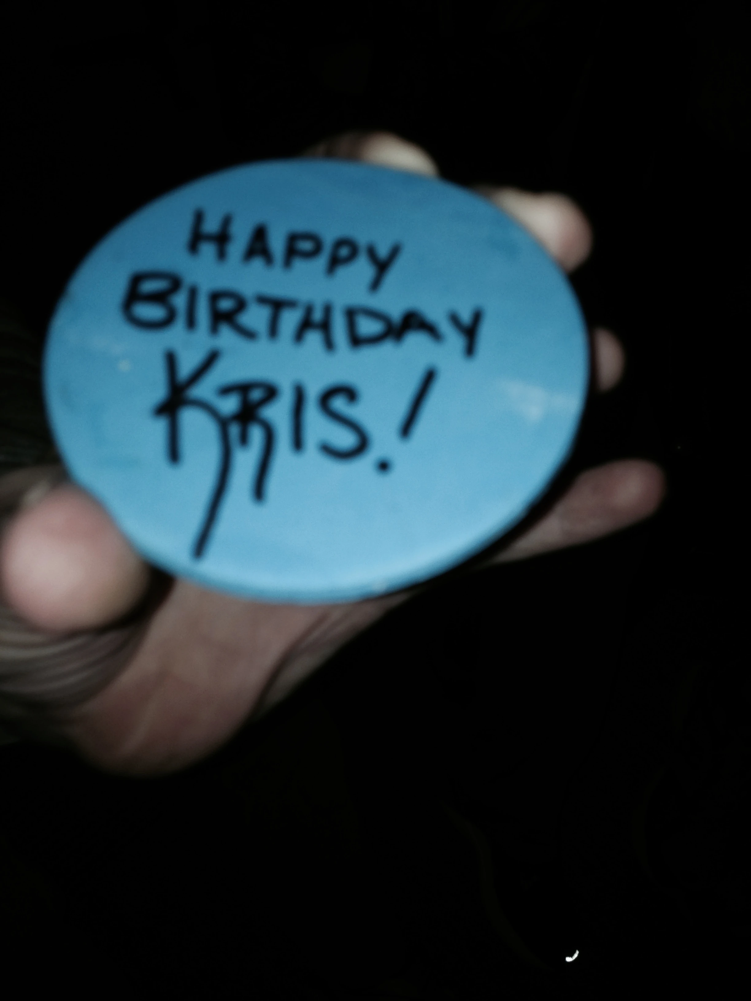 The small birthday cake?