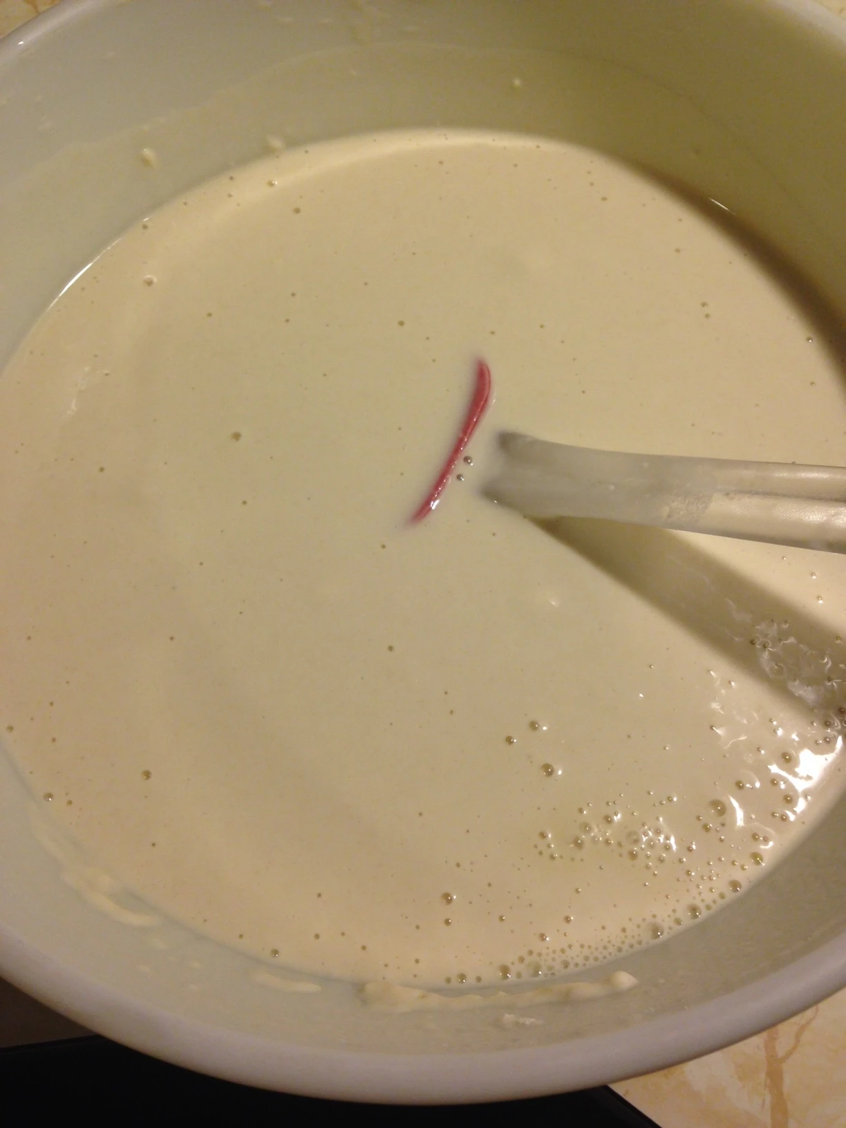 I&rsquo;m having sourdough pancakes for breakfast this morning.